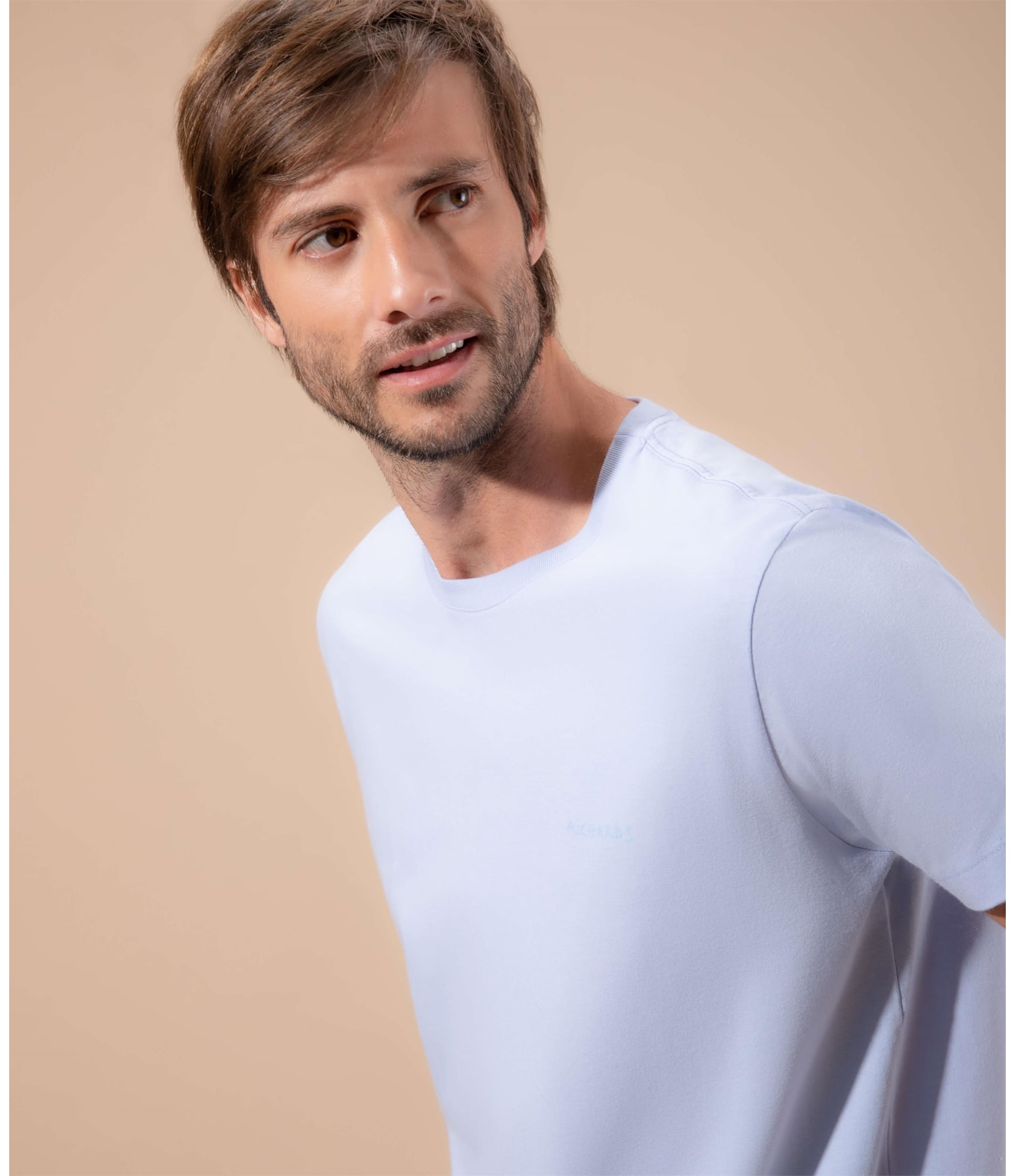 T-Shirt Mm Peace Hope Joy Branco