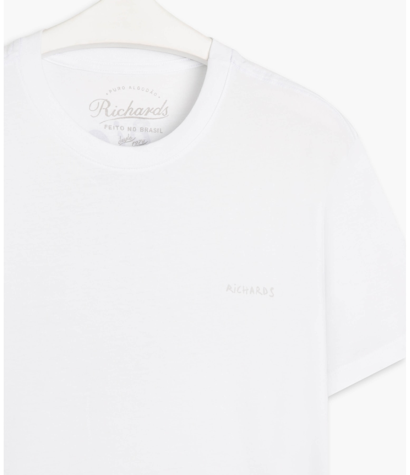 T-Shirt Mm Peace Hope Joy Branco