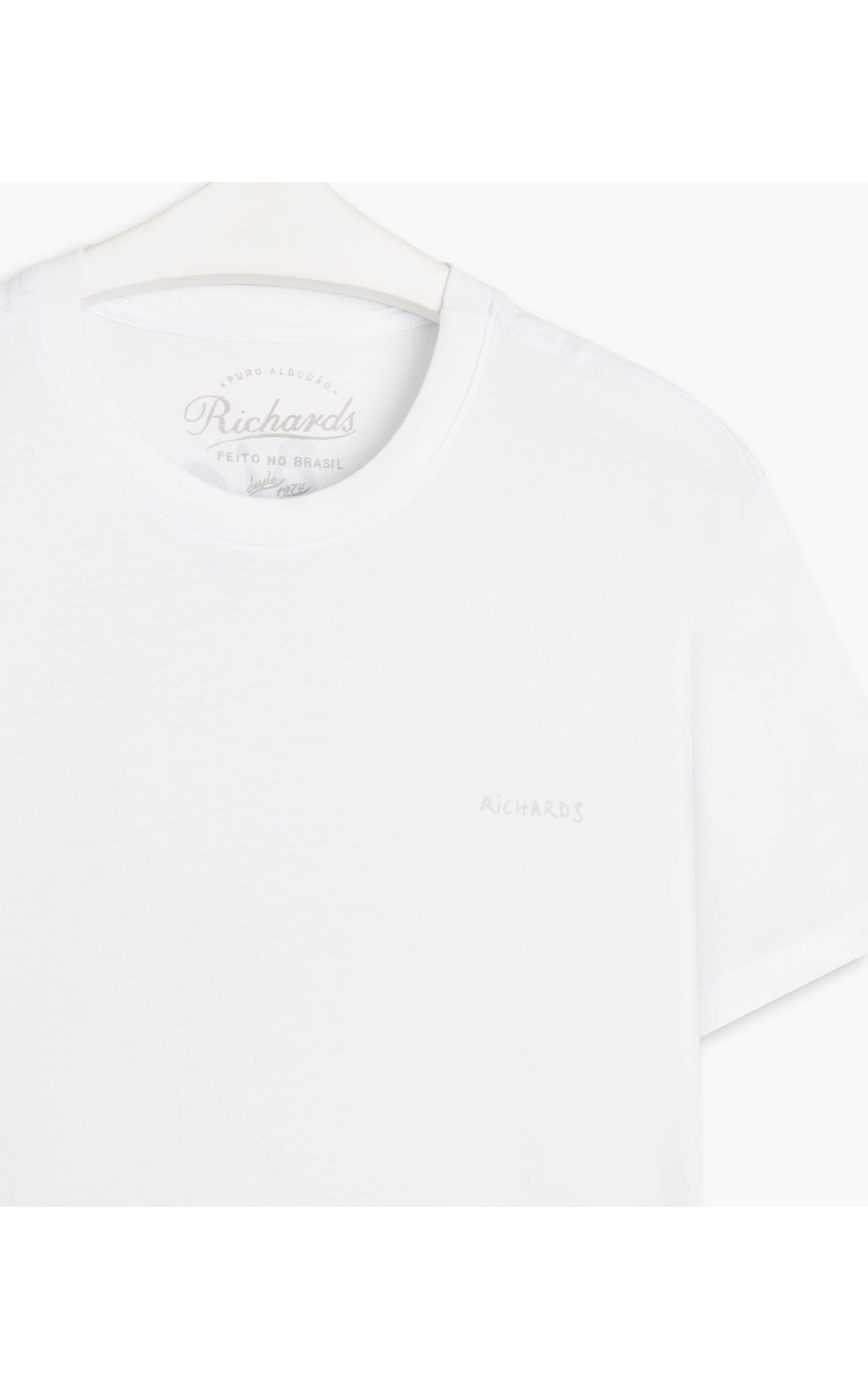 T-Shirt Mm Peace Hope Joy Branco