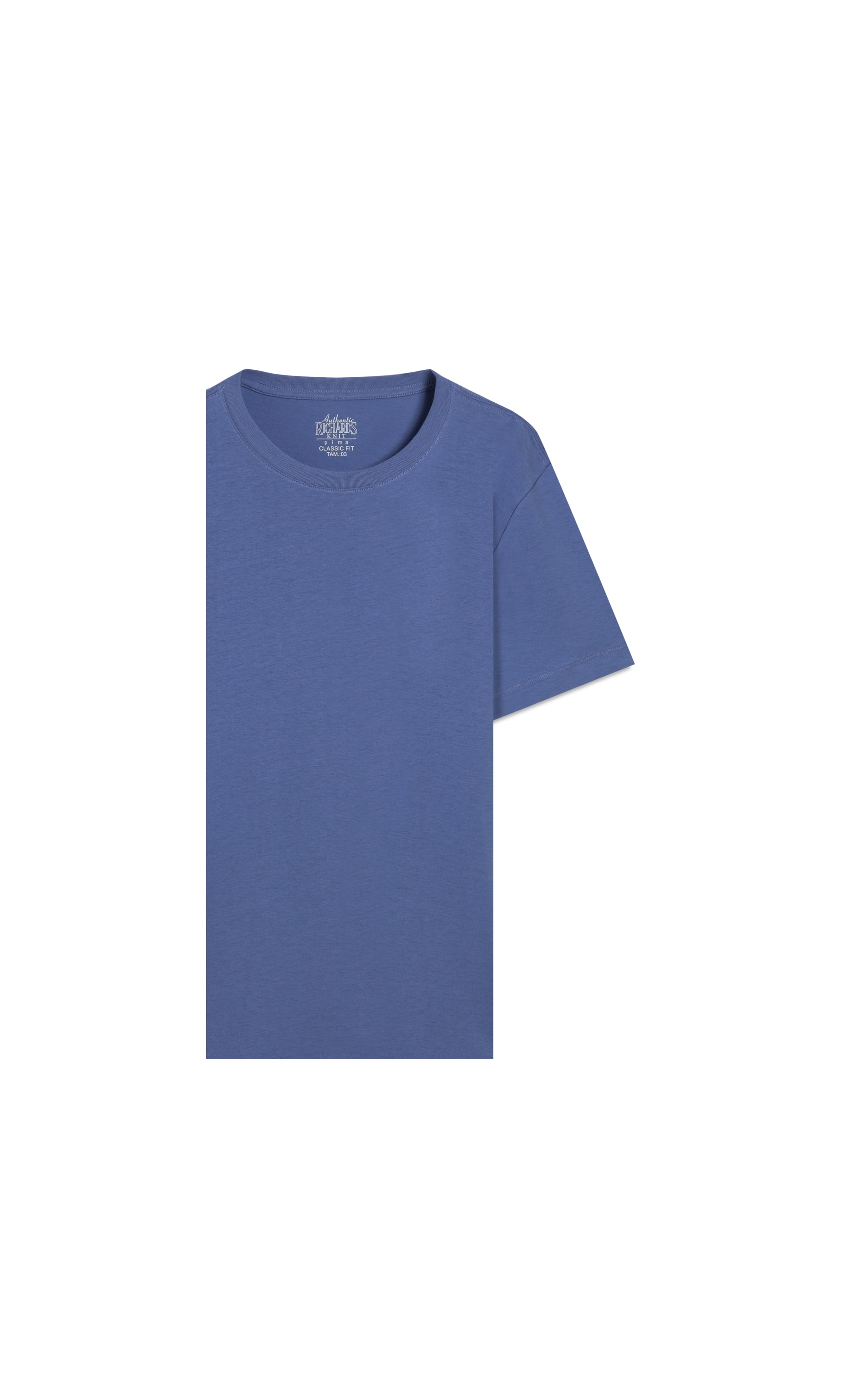 T-Shirt Mm Pima Manhattan New Classic Azul Jeans