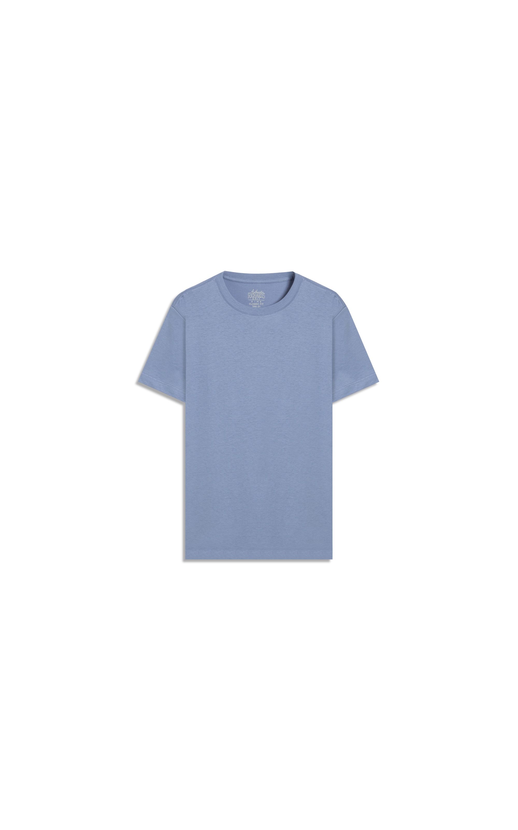 T-Shirt Mm Pima Manhattan New Classic Azul Pervante