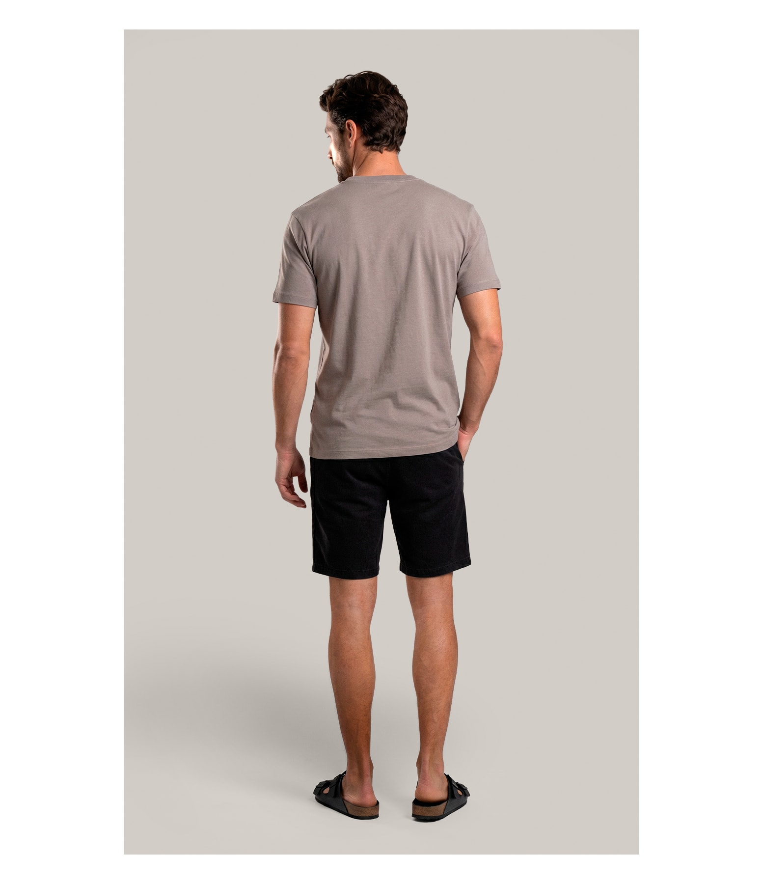 T-Shirt Mm Pima Manhattan New Classic Castor