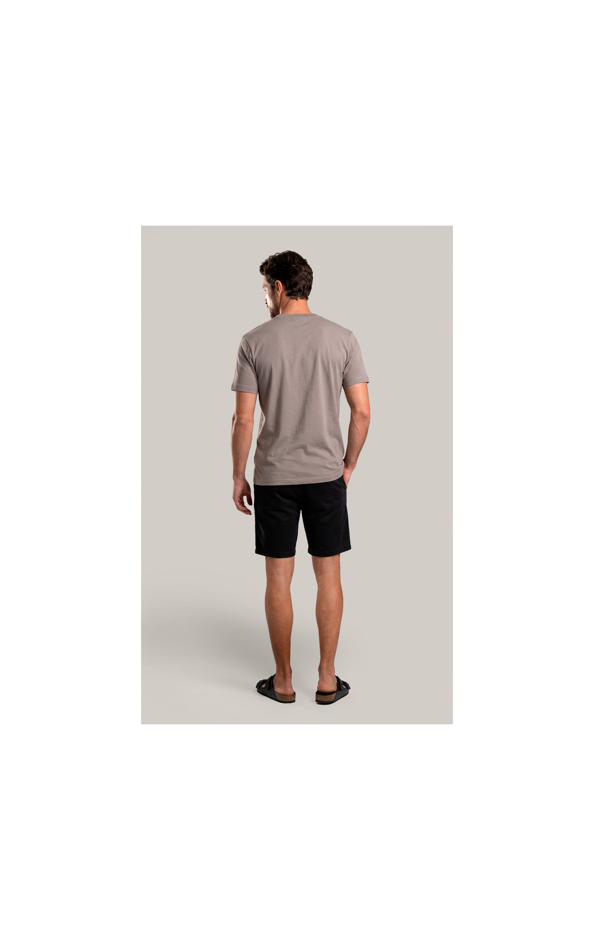 T-Shirt Mm Pima Manhattan New Classic Castor