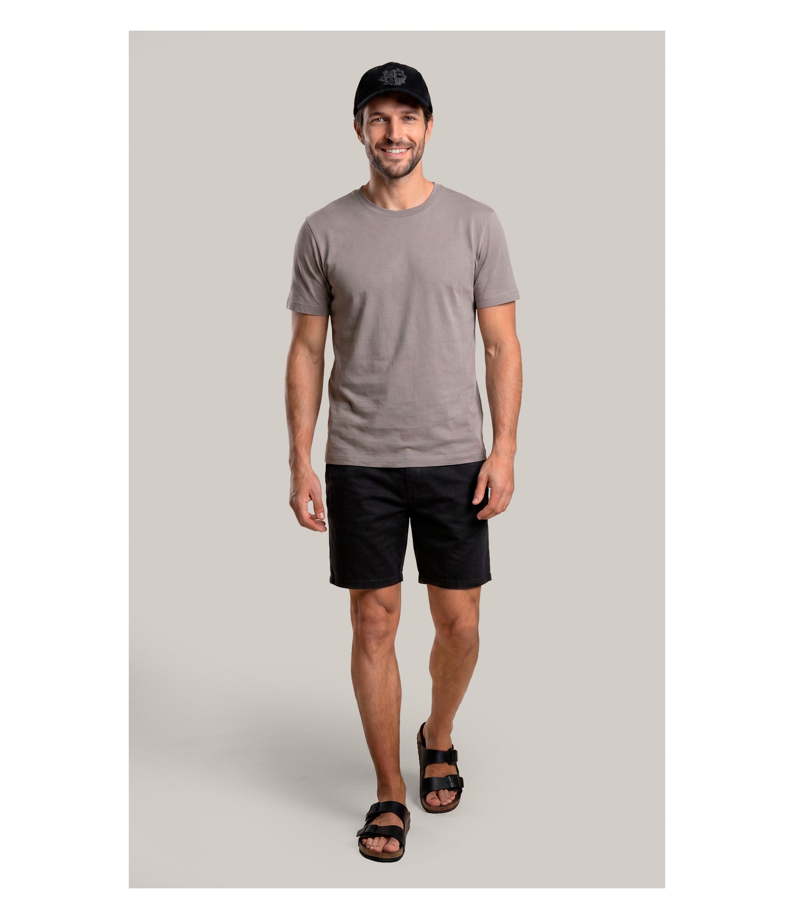 T-Shirt Mm Pima Manhattan New Classic Castor