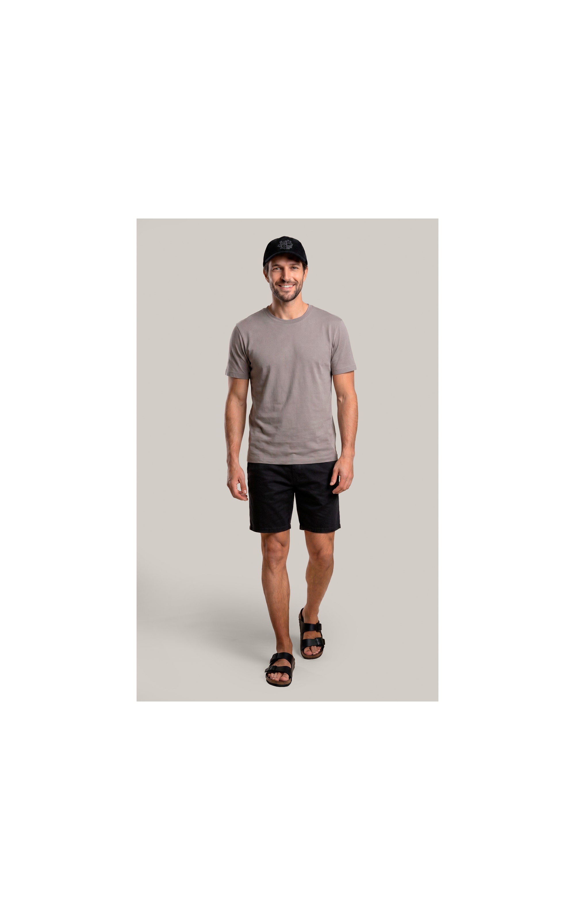 T-Shirt Mm Pima Manhattan New Classic Castor