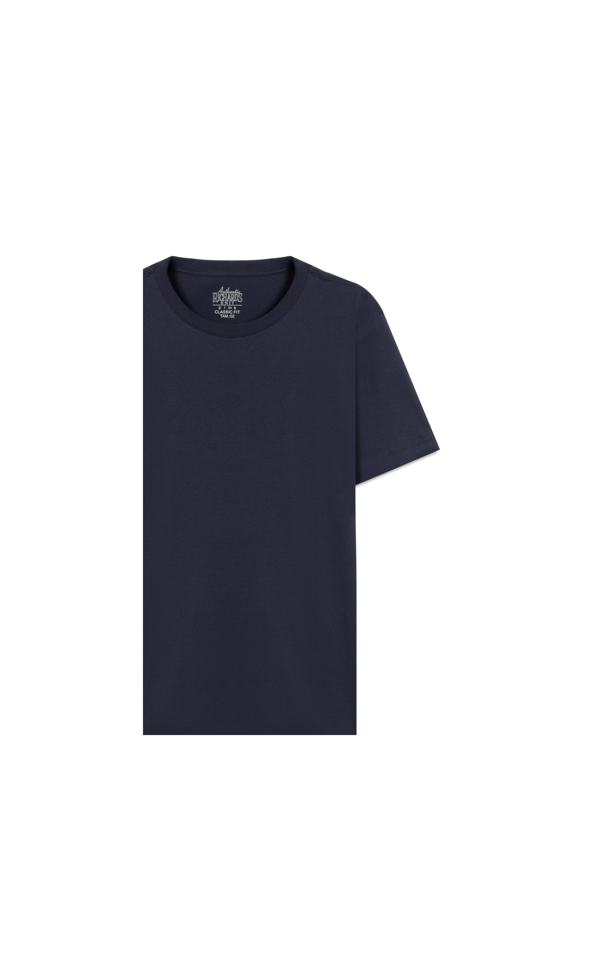 T-Shirt Mm Pima Manhattan New Classic Dark Navy