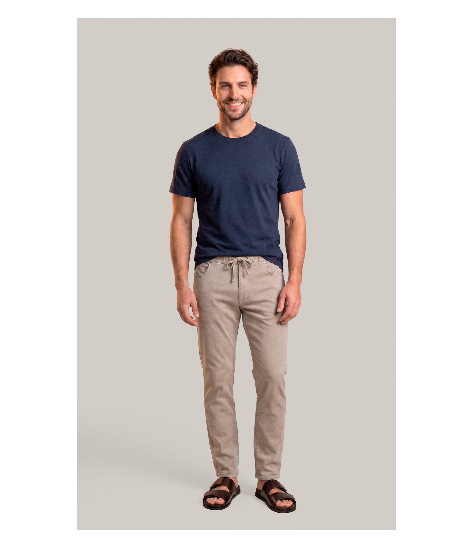 T-Shirt Mm Pima Manhattan New Classic Dark Navy