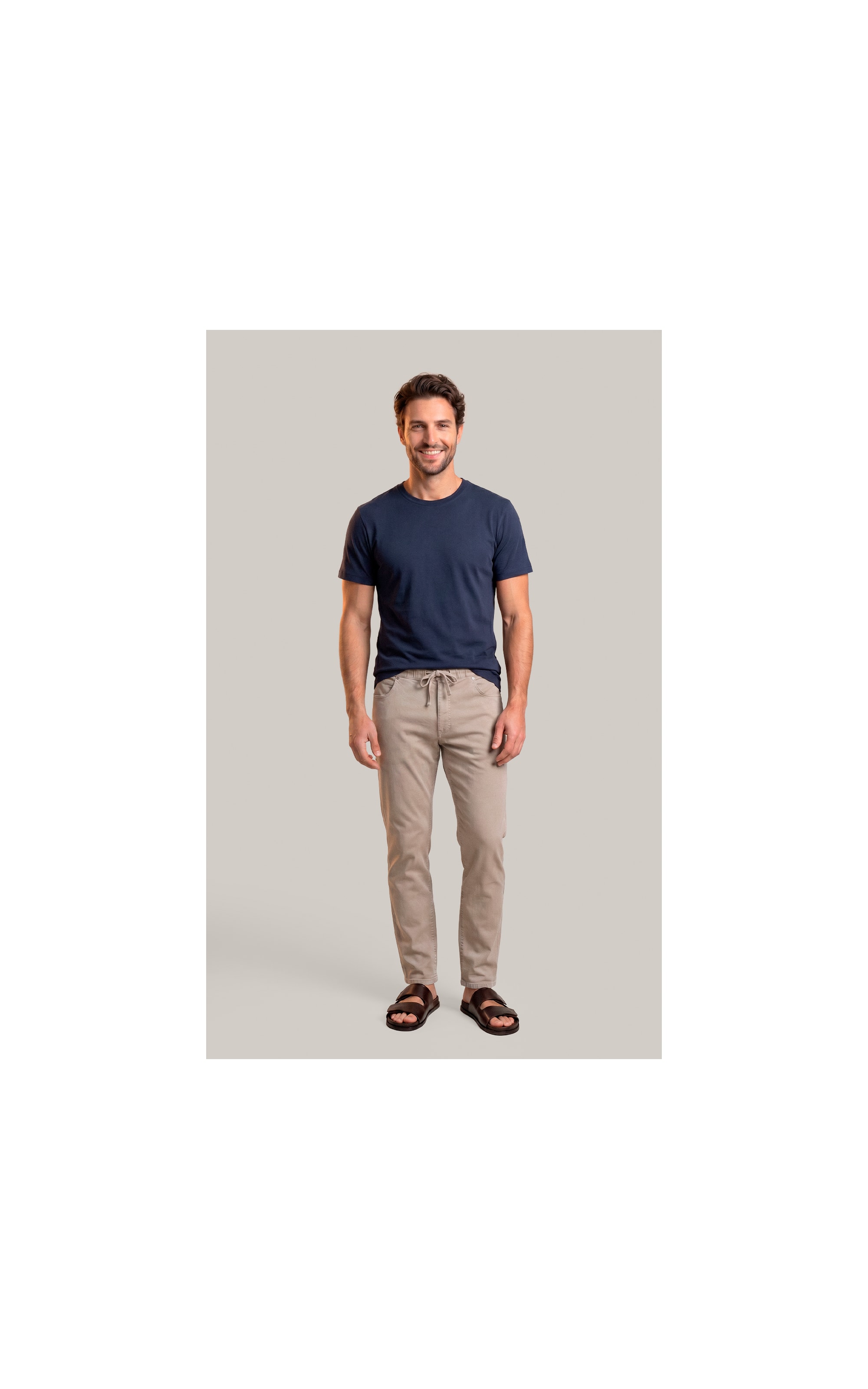 T-Shirt Mm Pima Manhattan New Classic Dark Navy