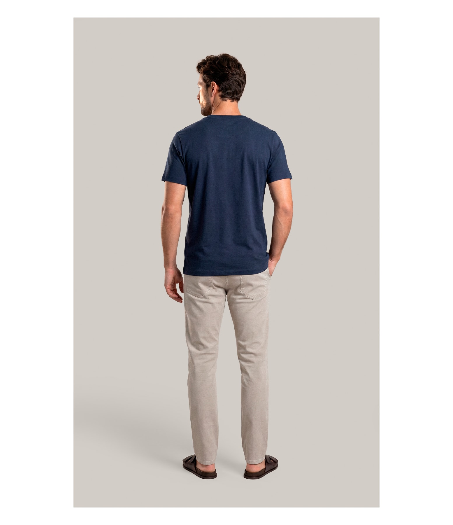 T-Shirt Mm Pima Manhattan New Classic Dark Navy