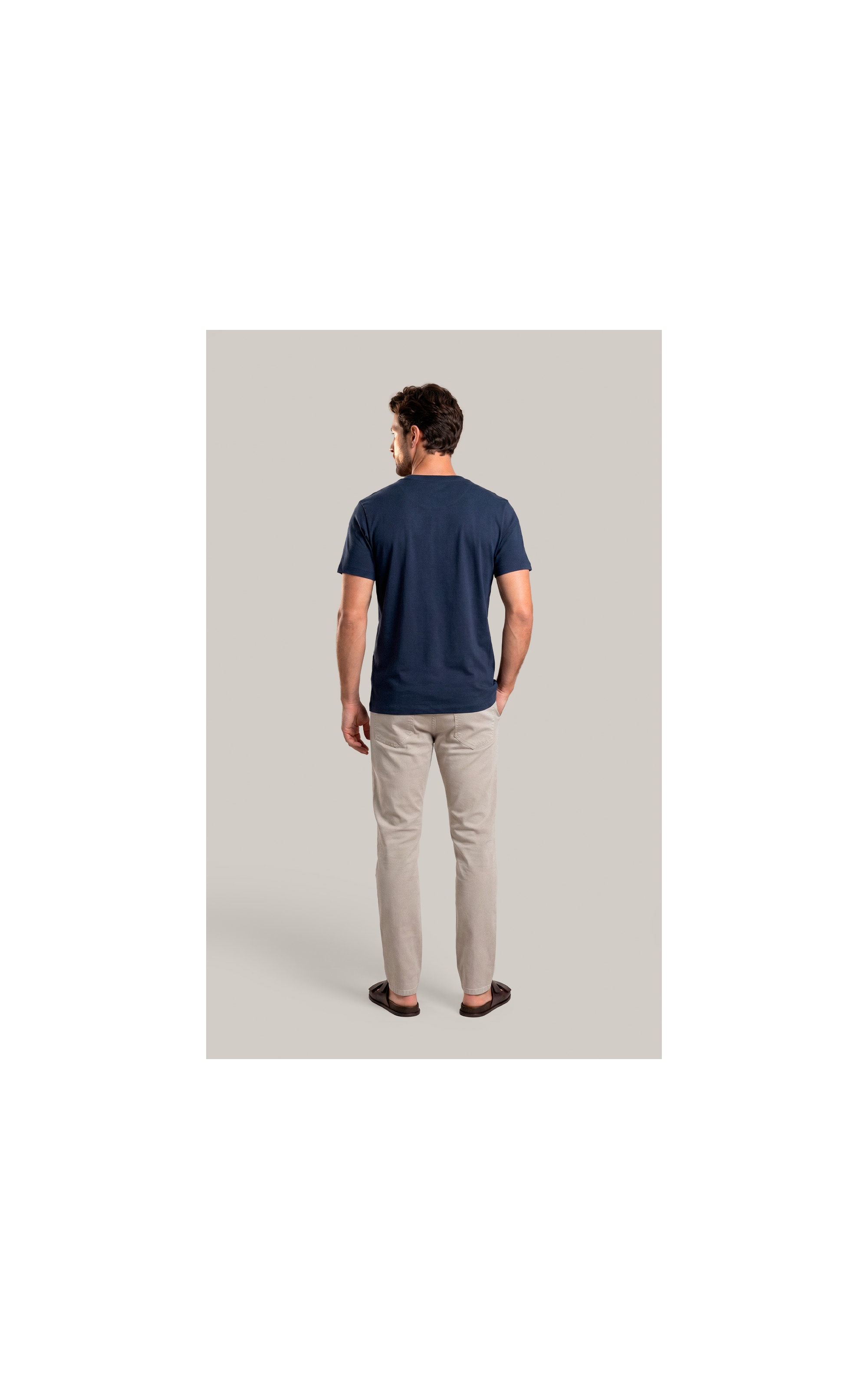 T-Shirt Mm Pima Manhattan New Classic Dark Navy