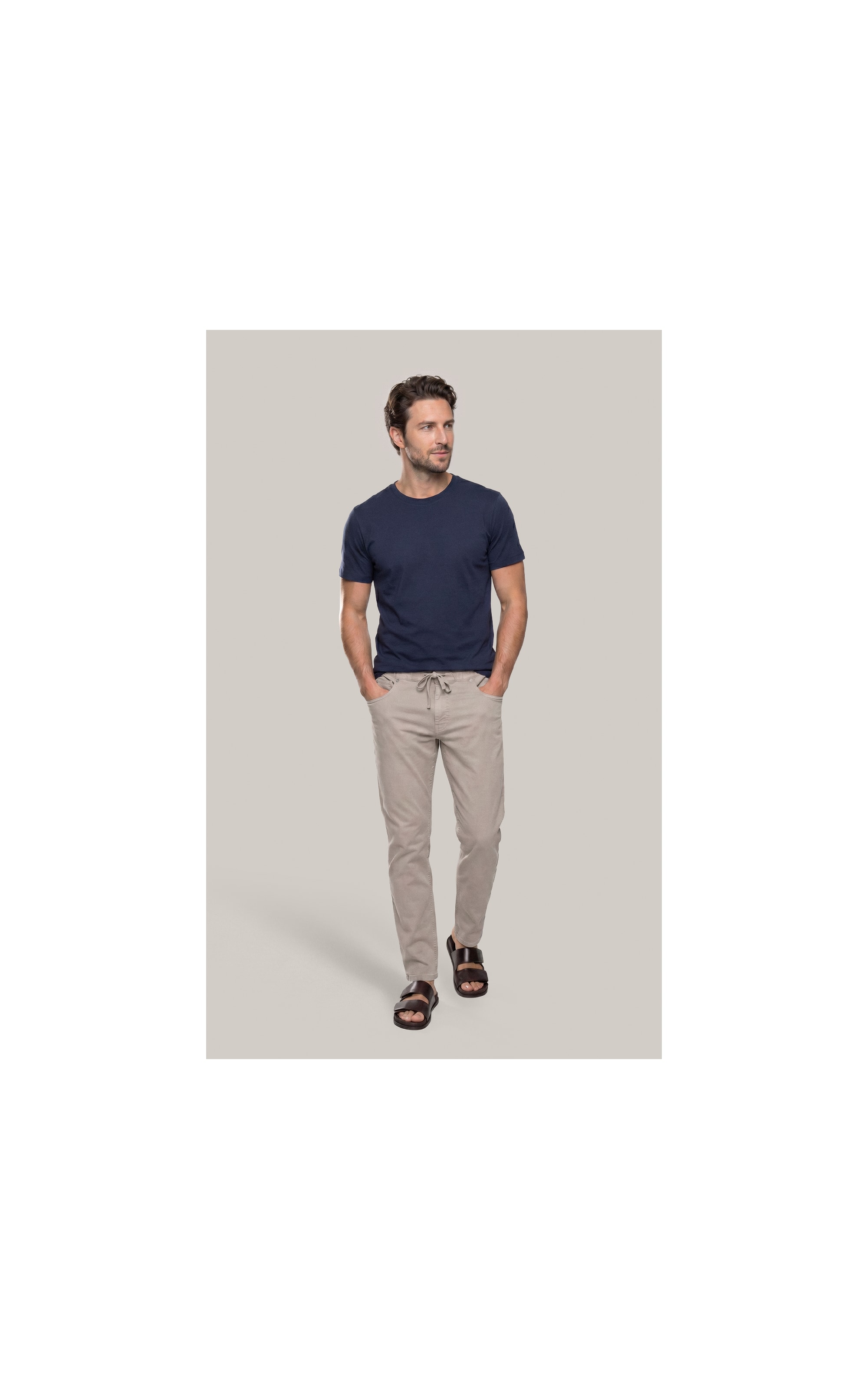 T-Shirt Mm Pima Manhattan New Classic Dark Navy