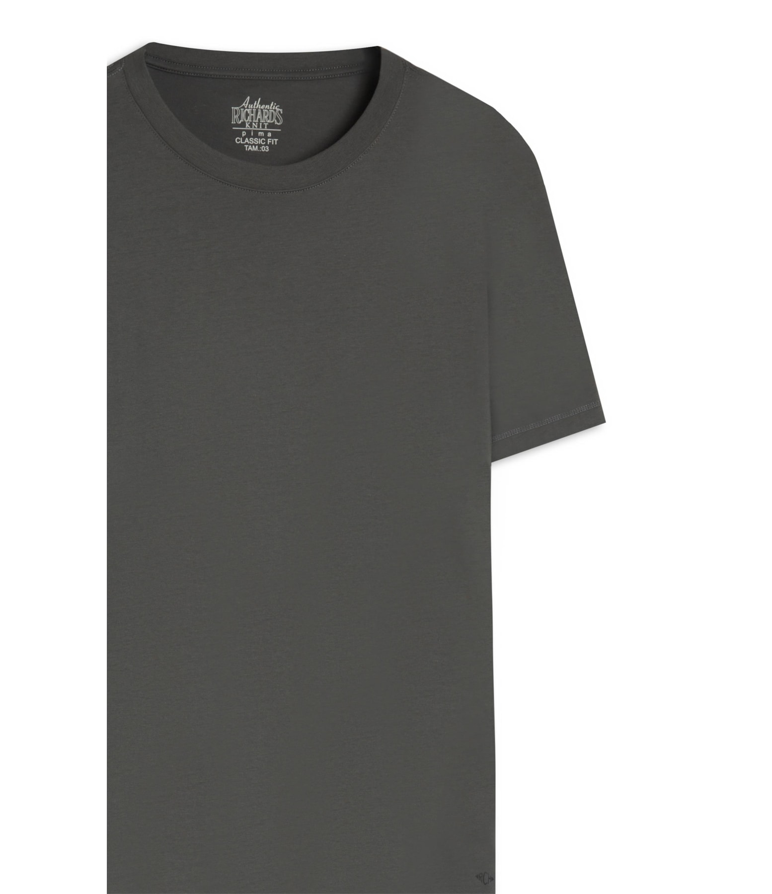 T-Shirt Mm Pima Manhattan New Classic Plumbo