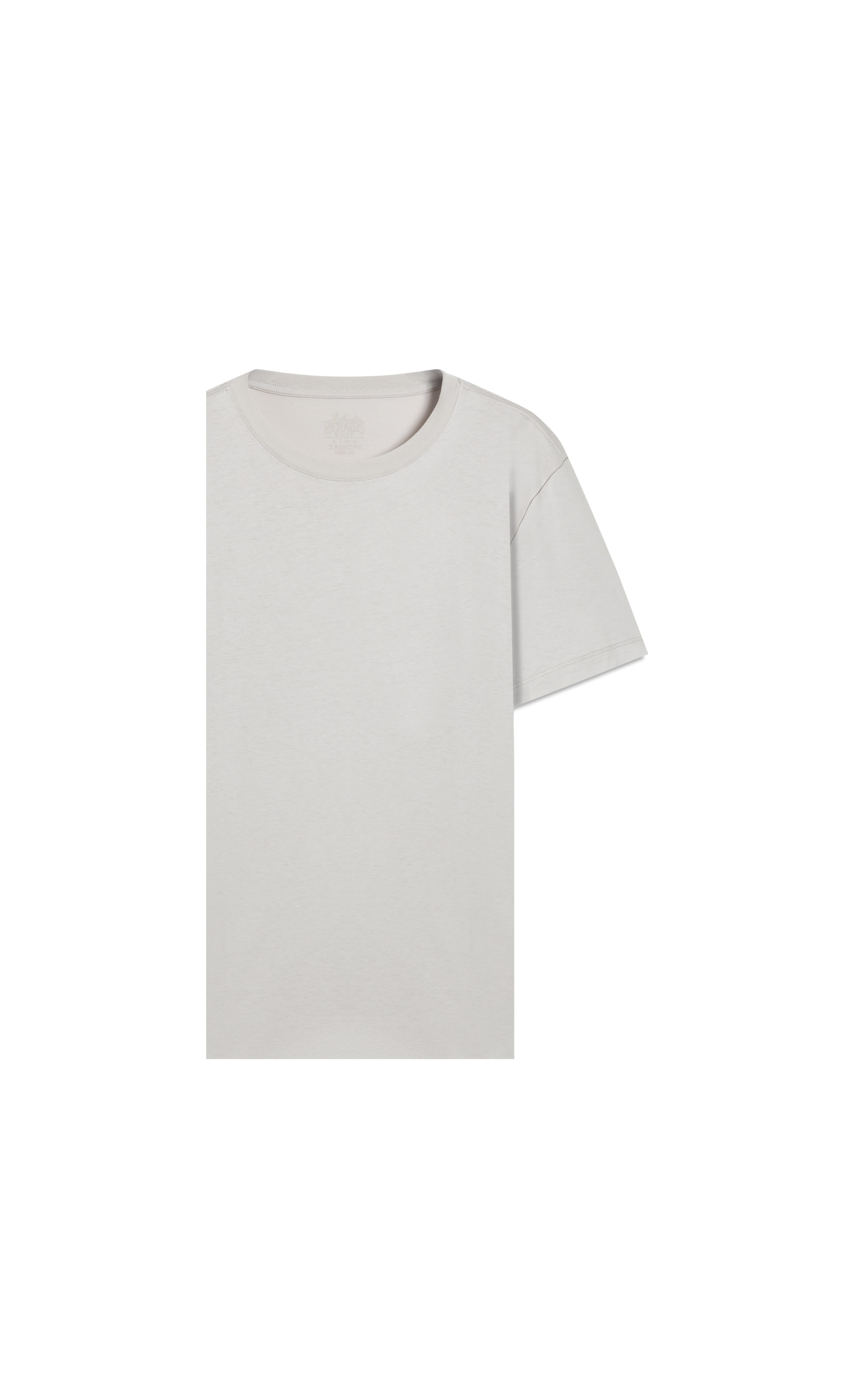 T-Shirt Mm Pima Manhattan New Classic Prata