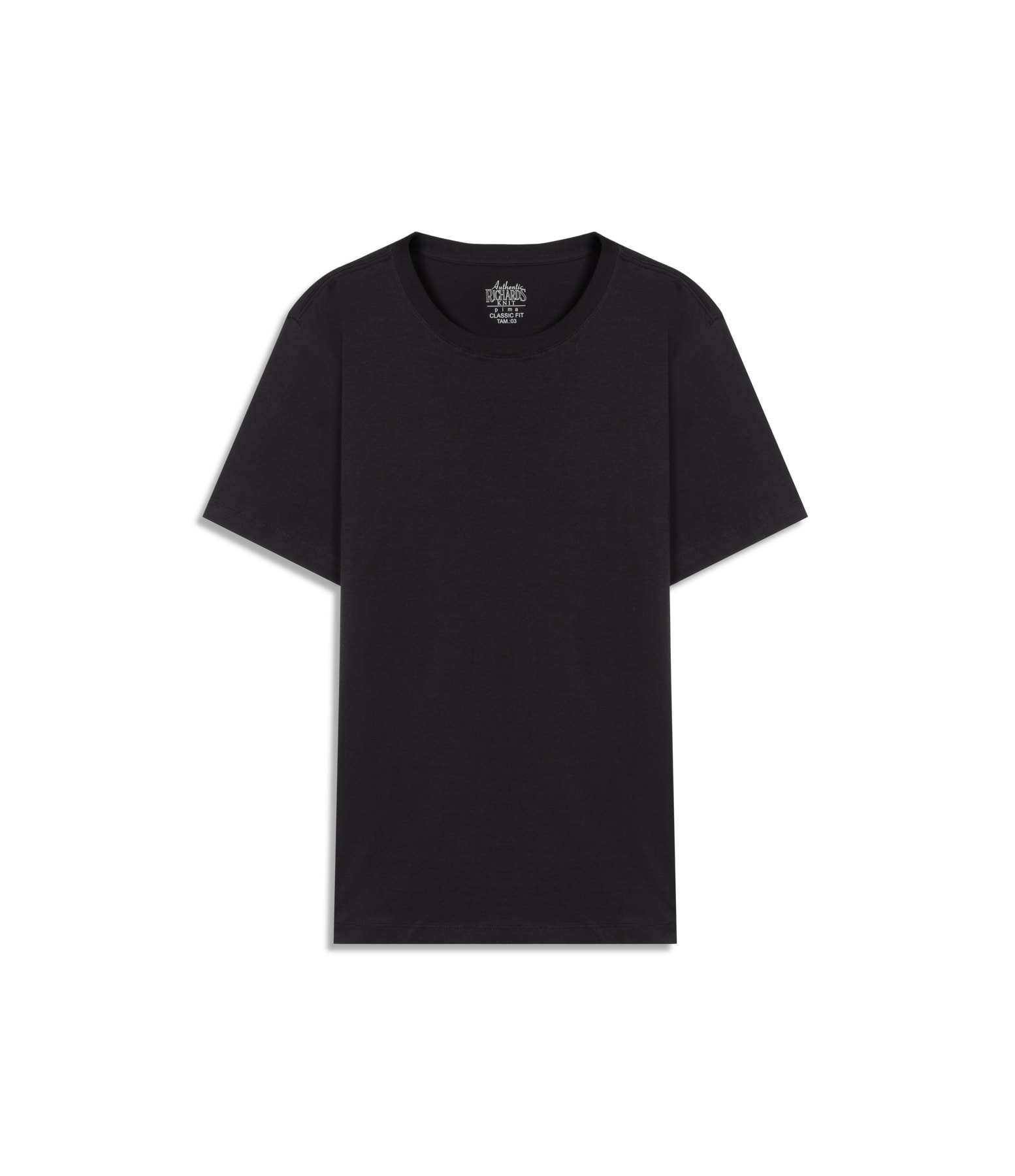 T-Shirt Mm Pima Manhattan New Classic Preto