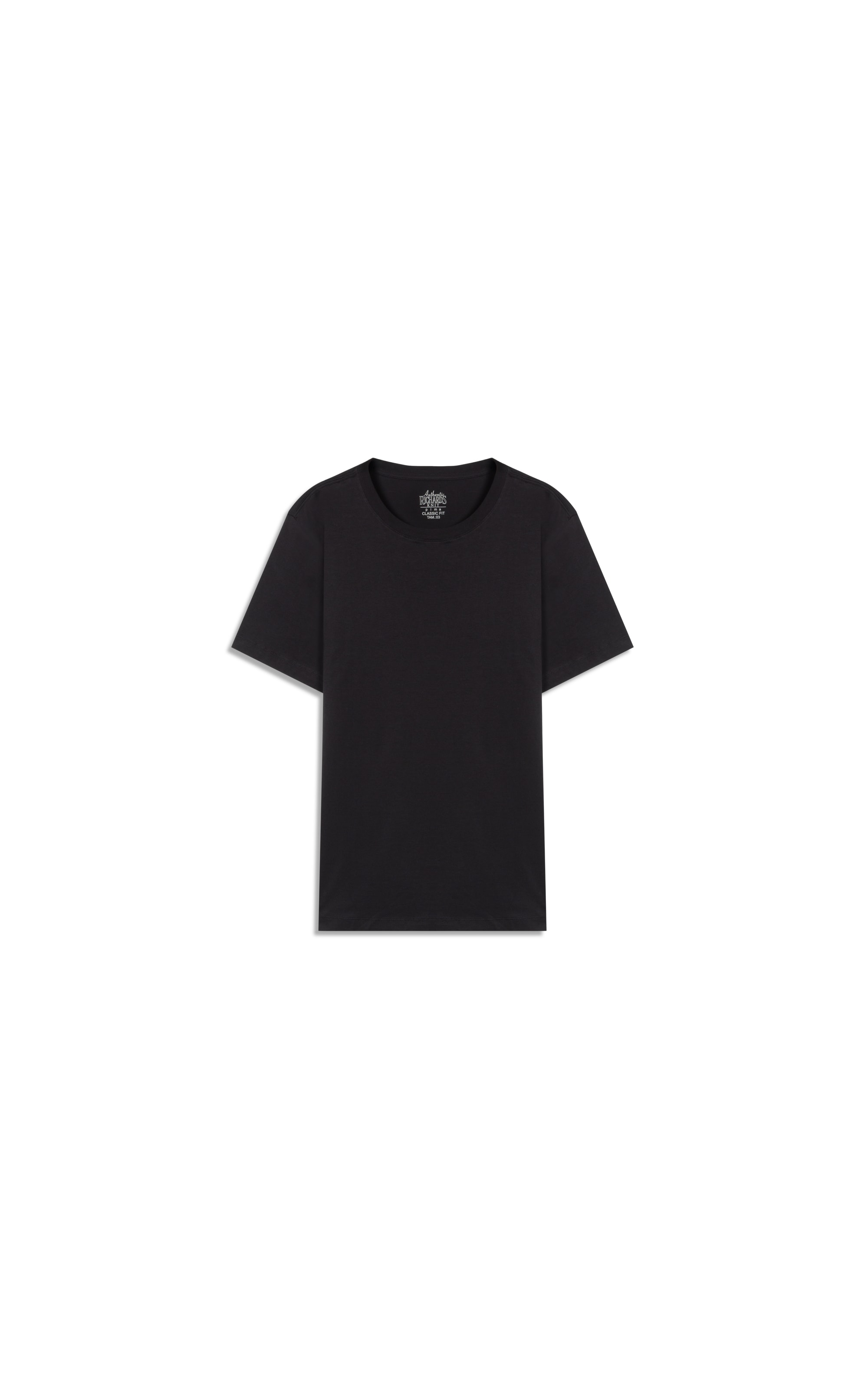 T-Shirt Mm Pima Manhattan New Classic Preto