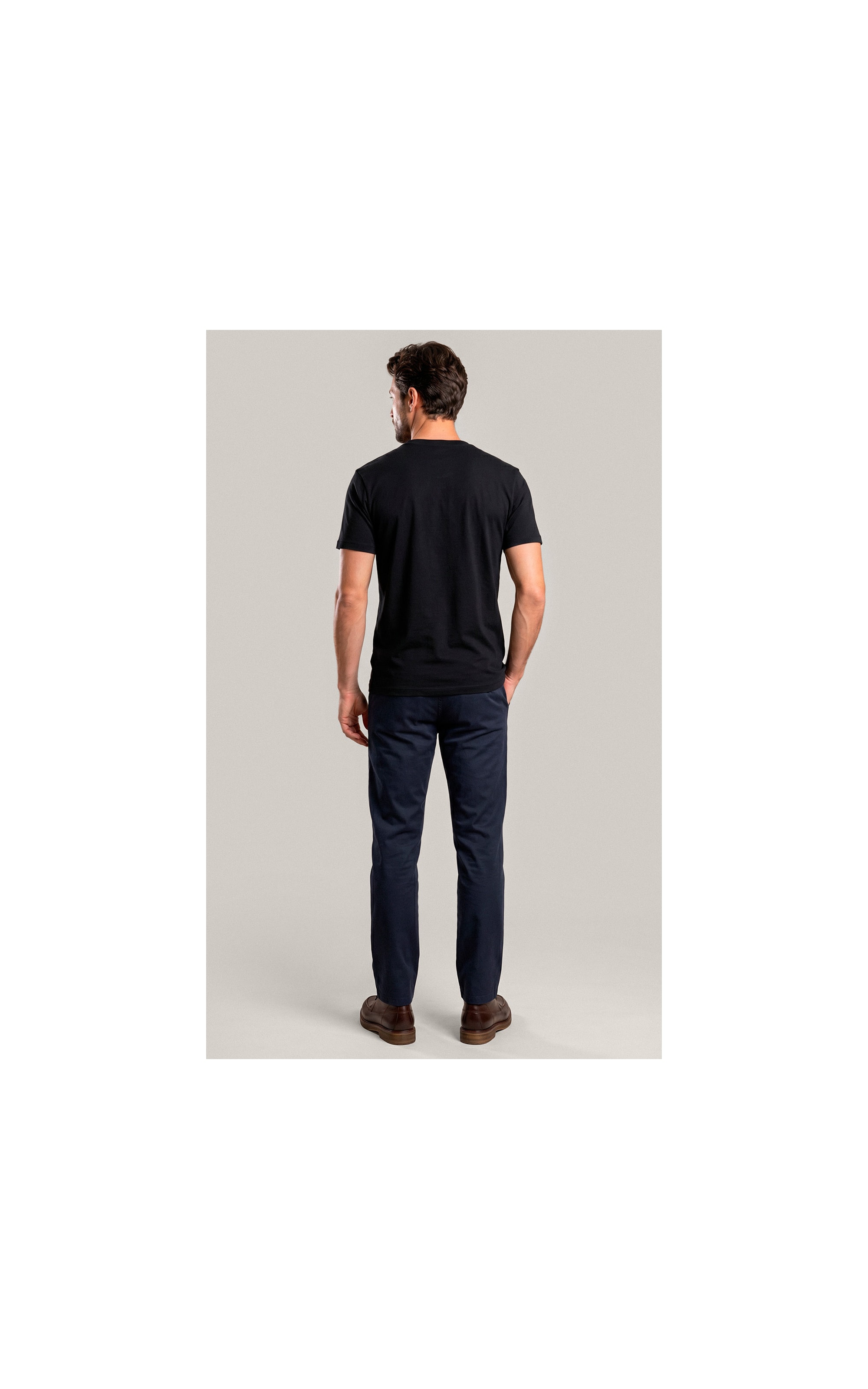 T-Shirt Mm Pima Manhattan New Classic Preto Fosco