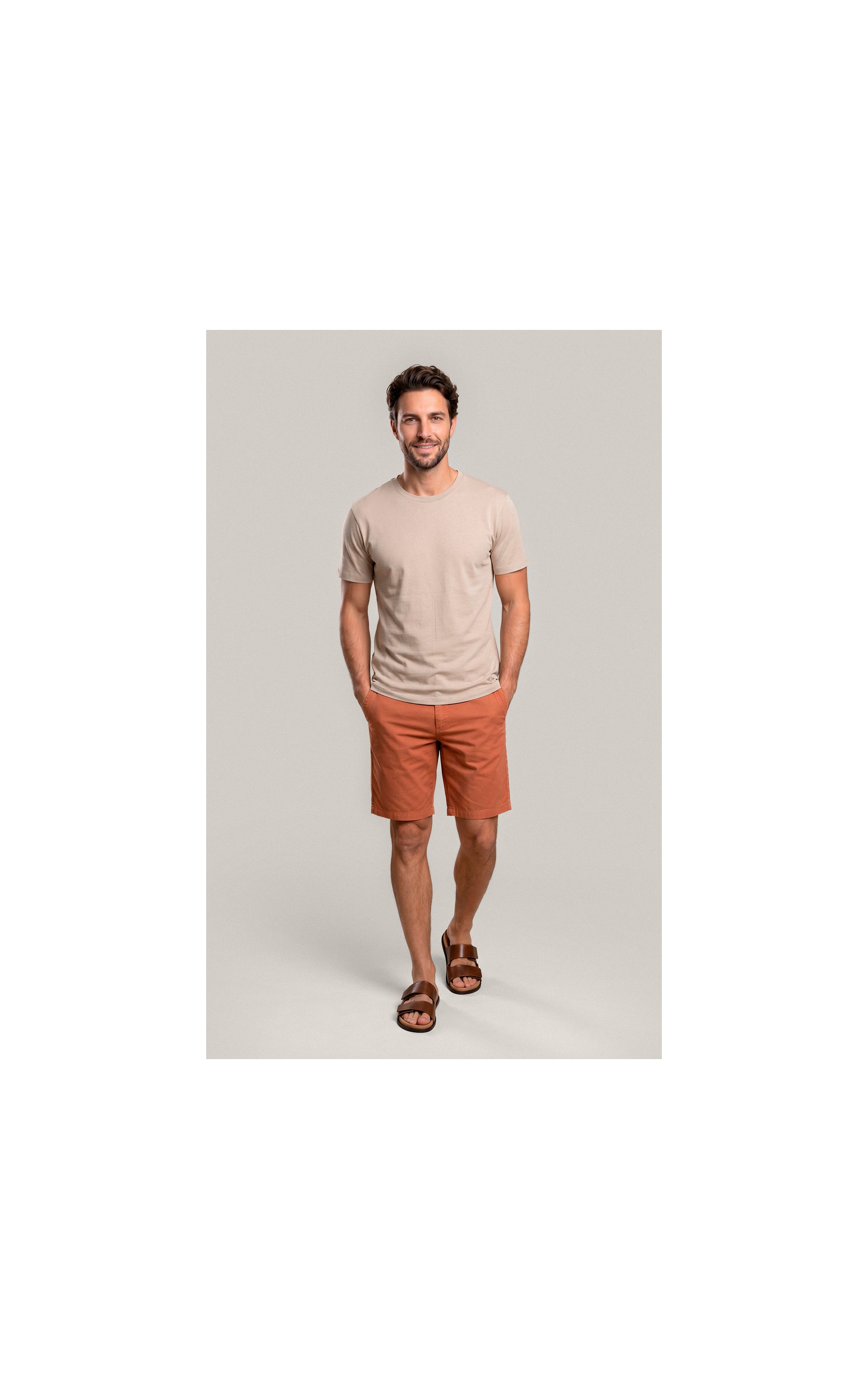 T-Shirt Mm Pima Mc Bege