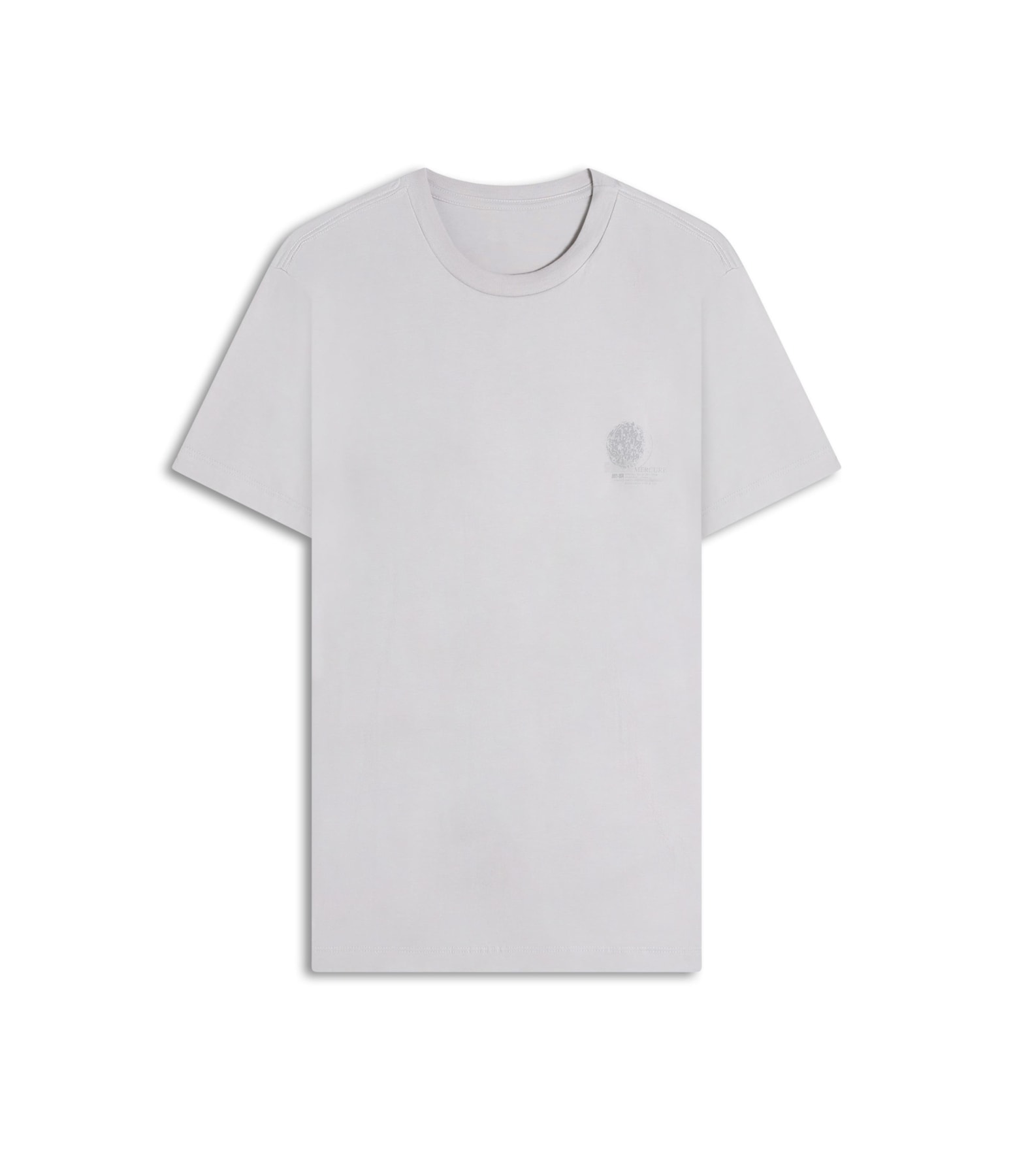 T-Shirt Mm Planetas Peito Basic Fit Gelo