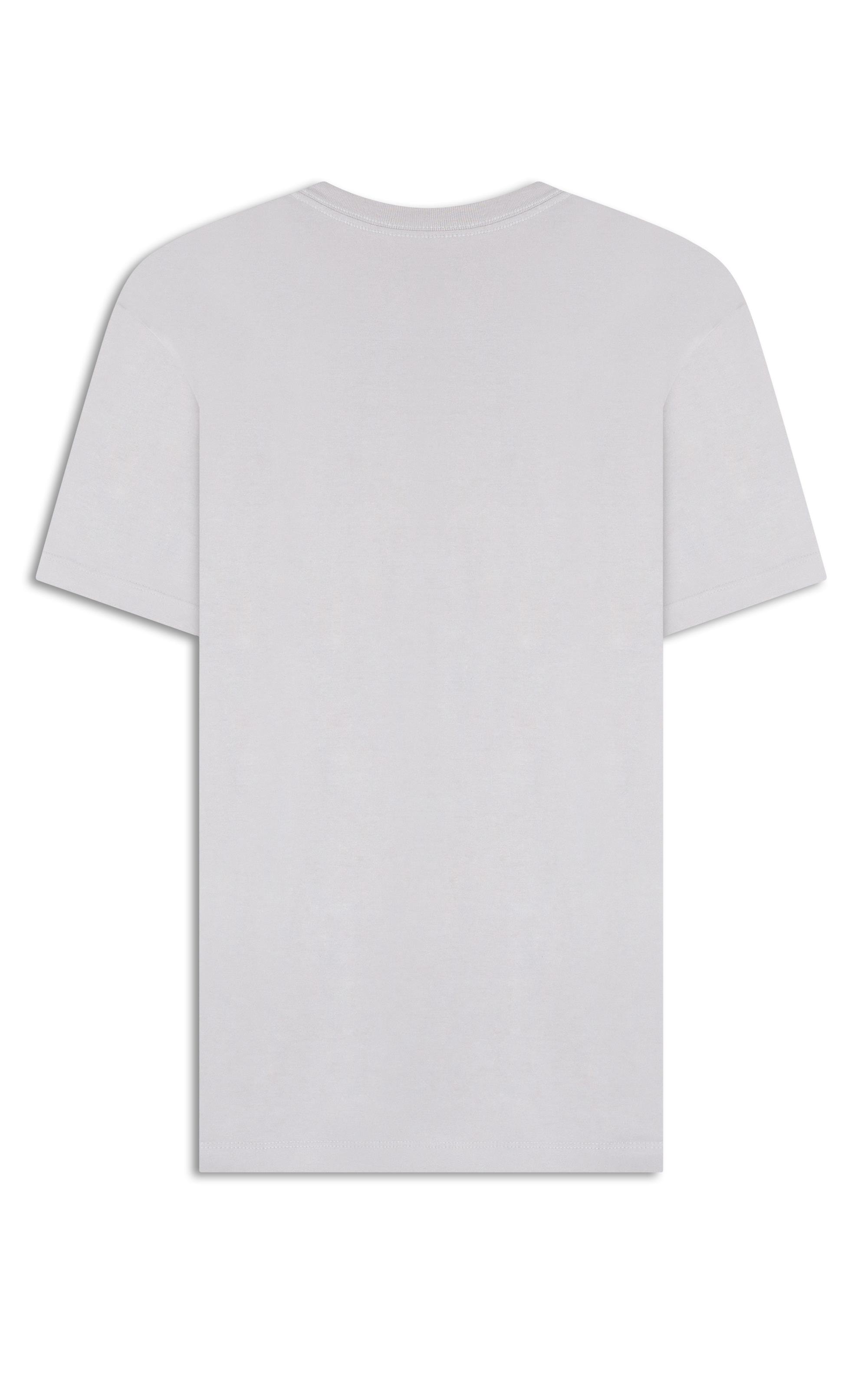 T-Shirt Mm Planetas Peito Basic Fit Gelo