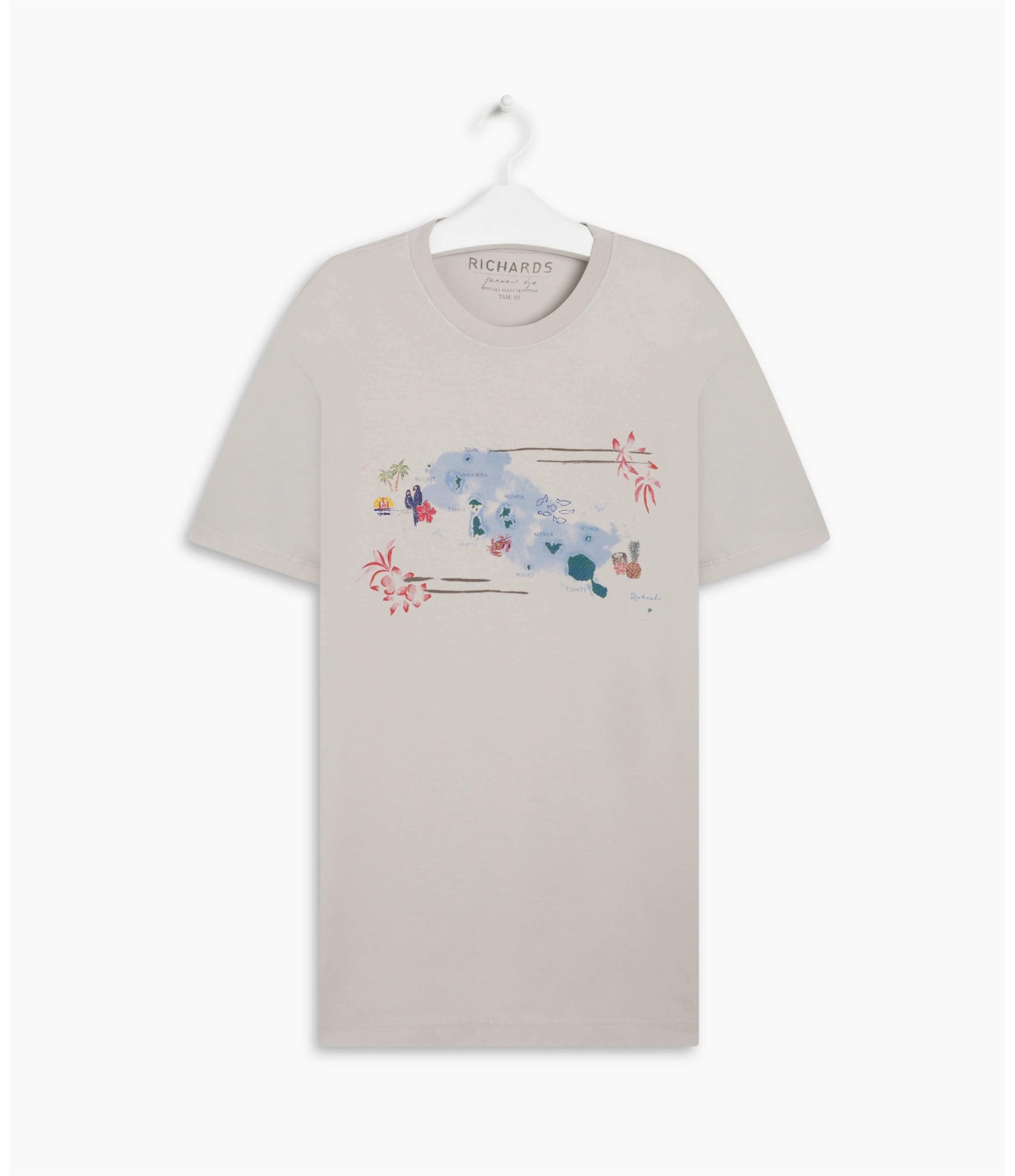 T-Shirt Mm Polynesia Map Areia
