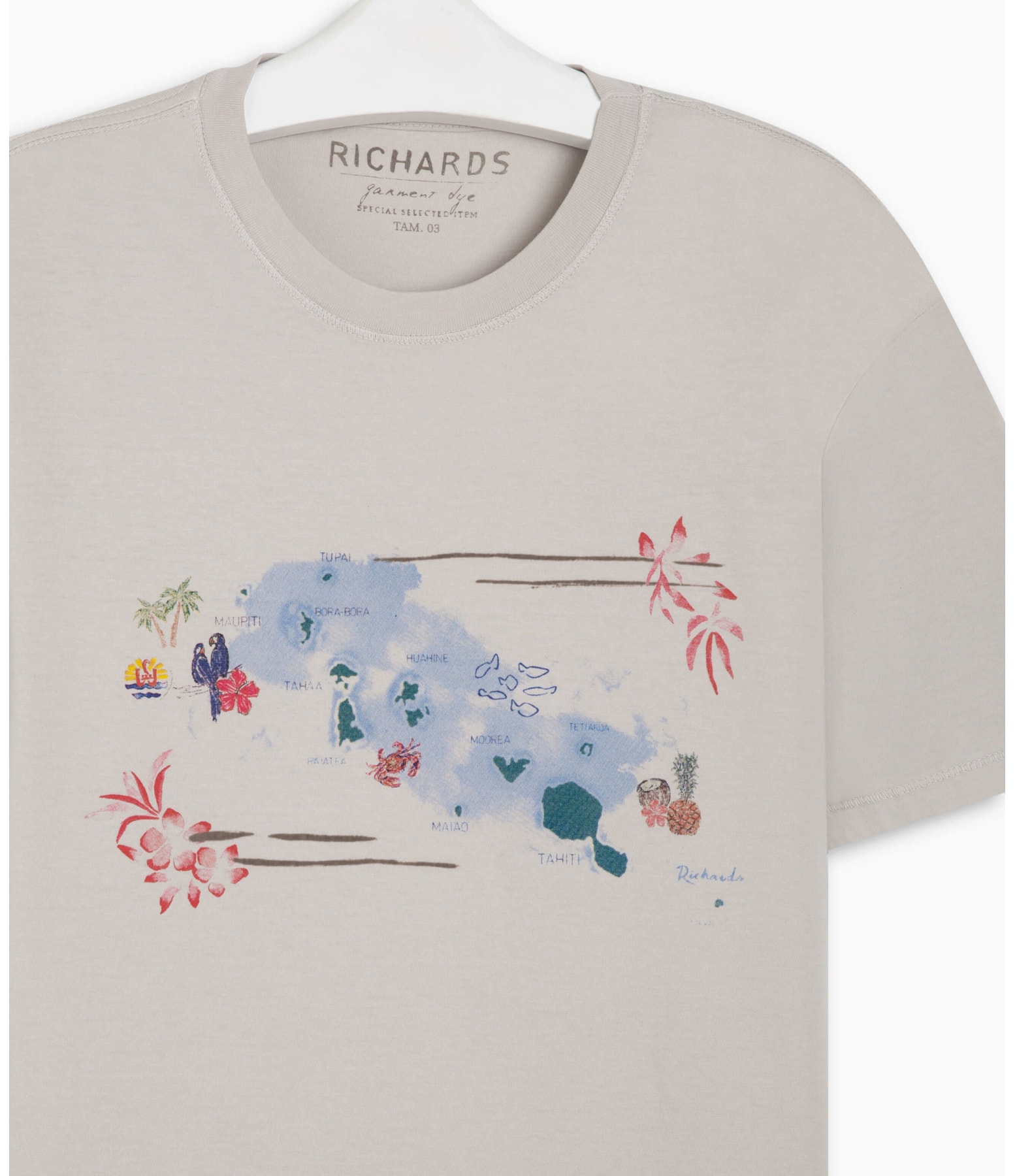 T-Shirt Mm Polynesia Map Areia
