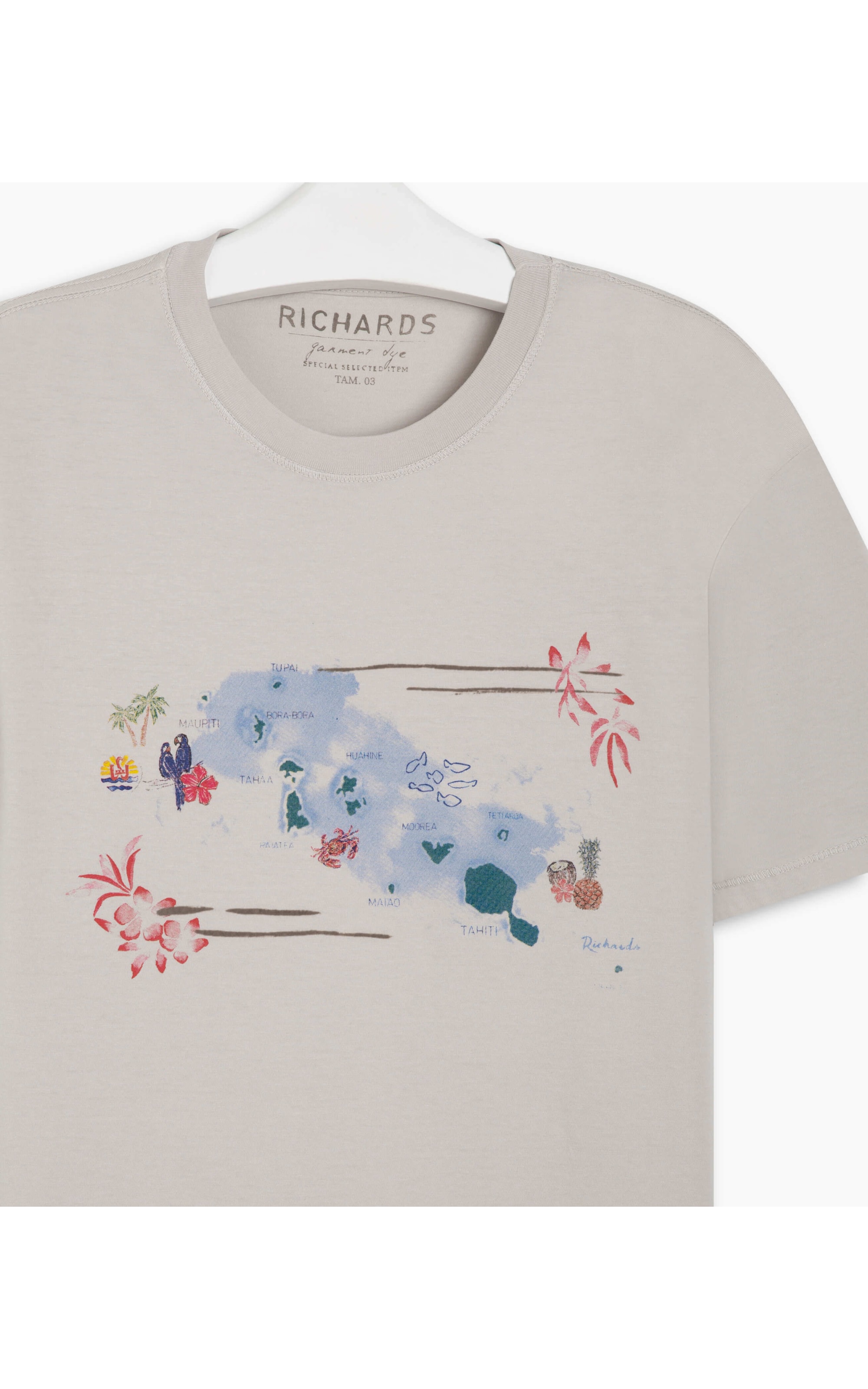 T-Shirt Mm Polynesia Map Areia