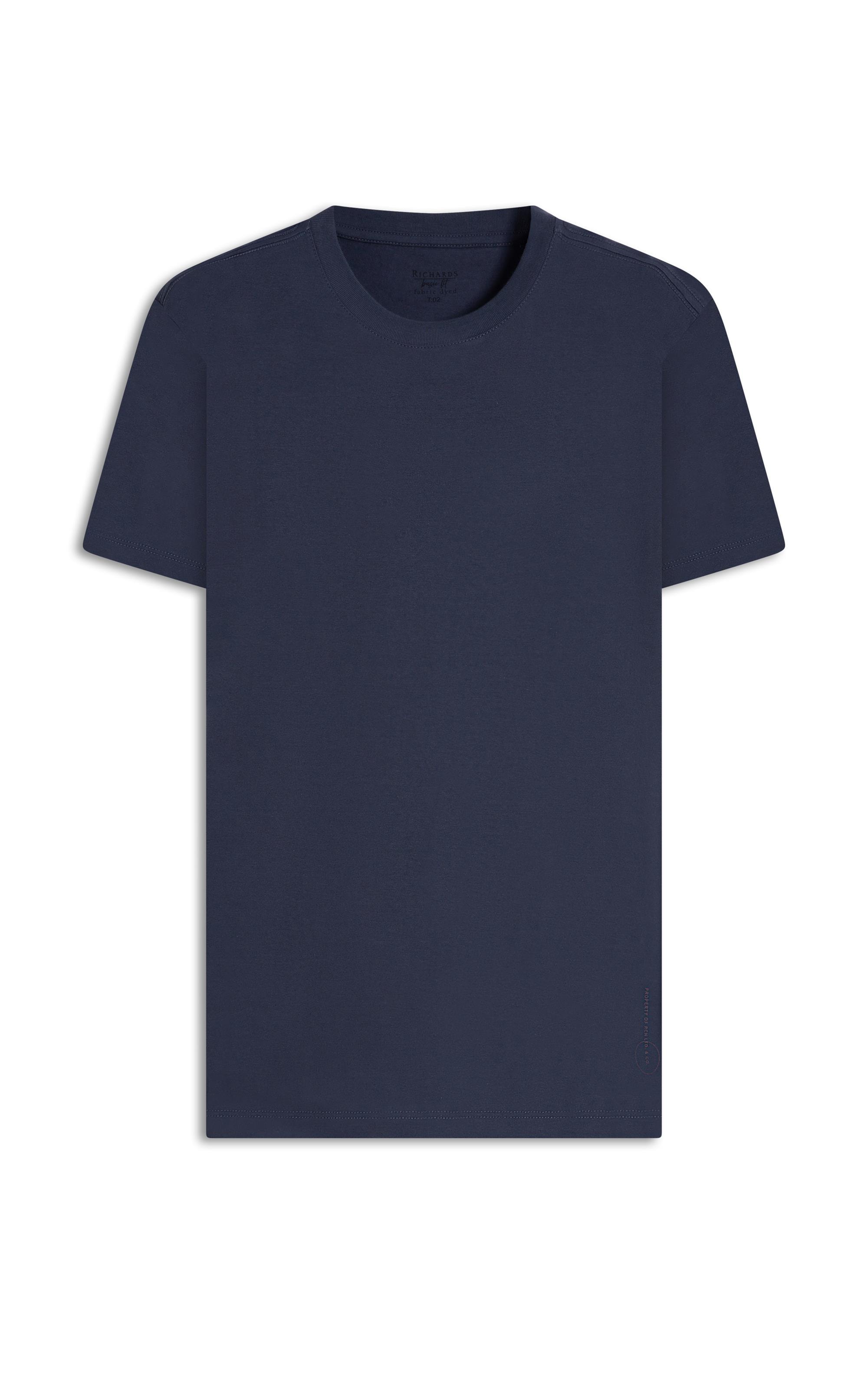 T-Shirt Mm Property Rch Basic Fit Azul Pervante