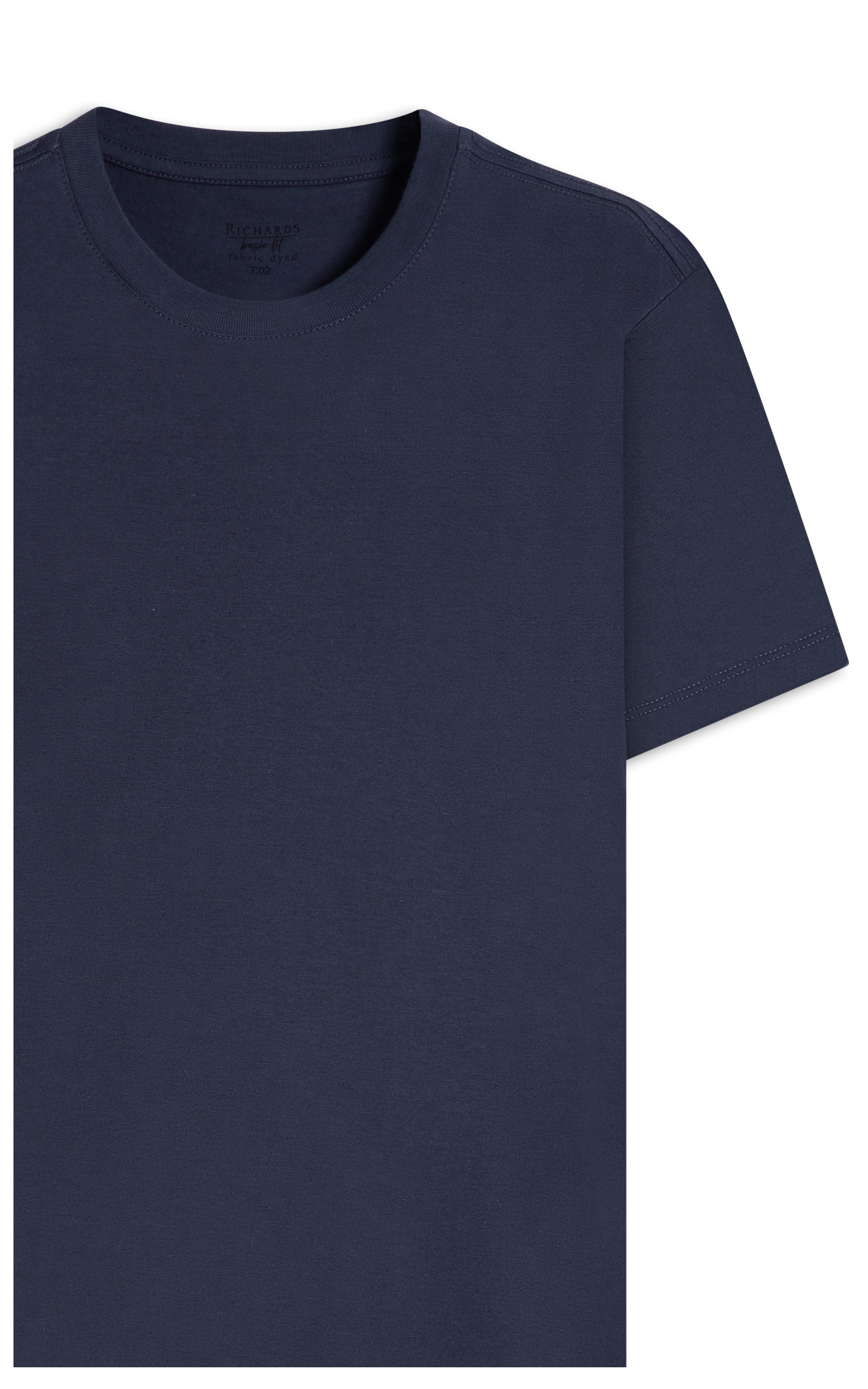 T-Shirt Mm Property Rch Basic Fit Azul Pervante