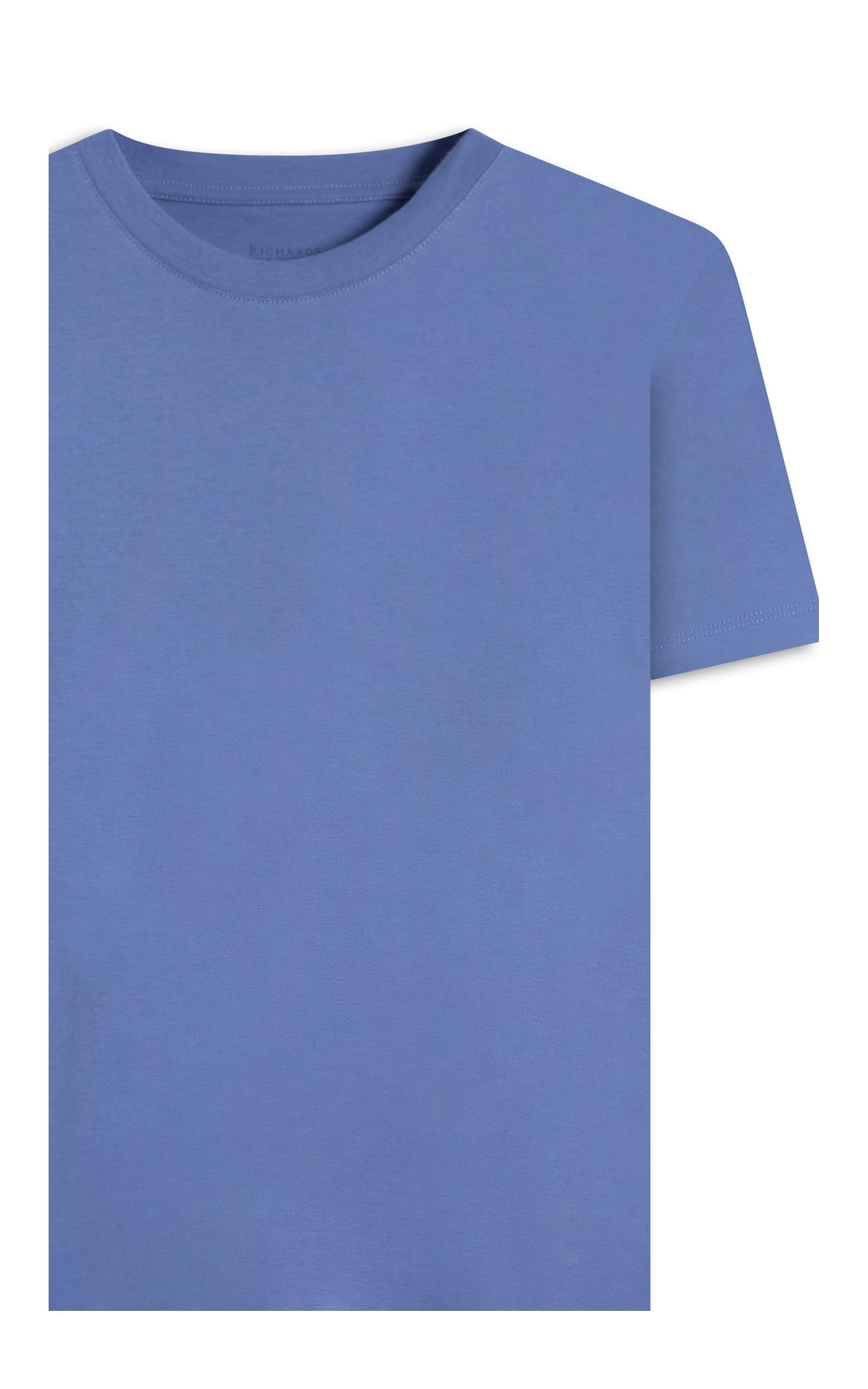 T-Shirt Mm Property Rch Basic Fit Cinza Azulado