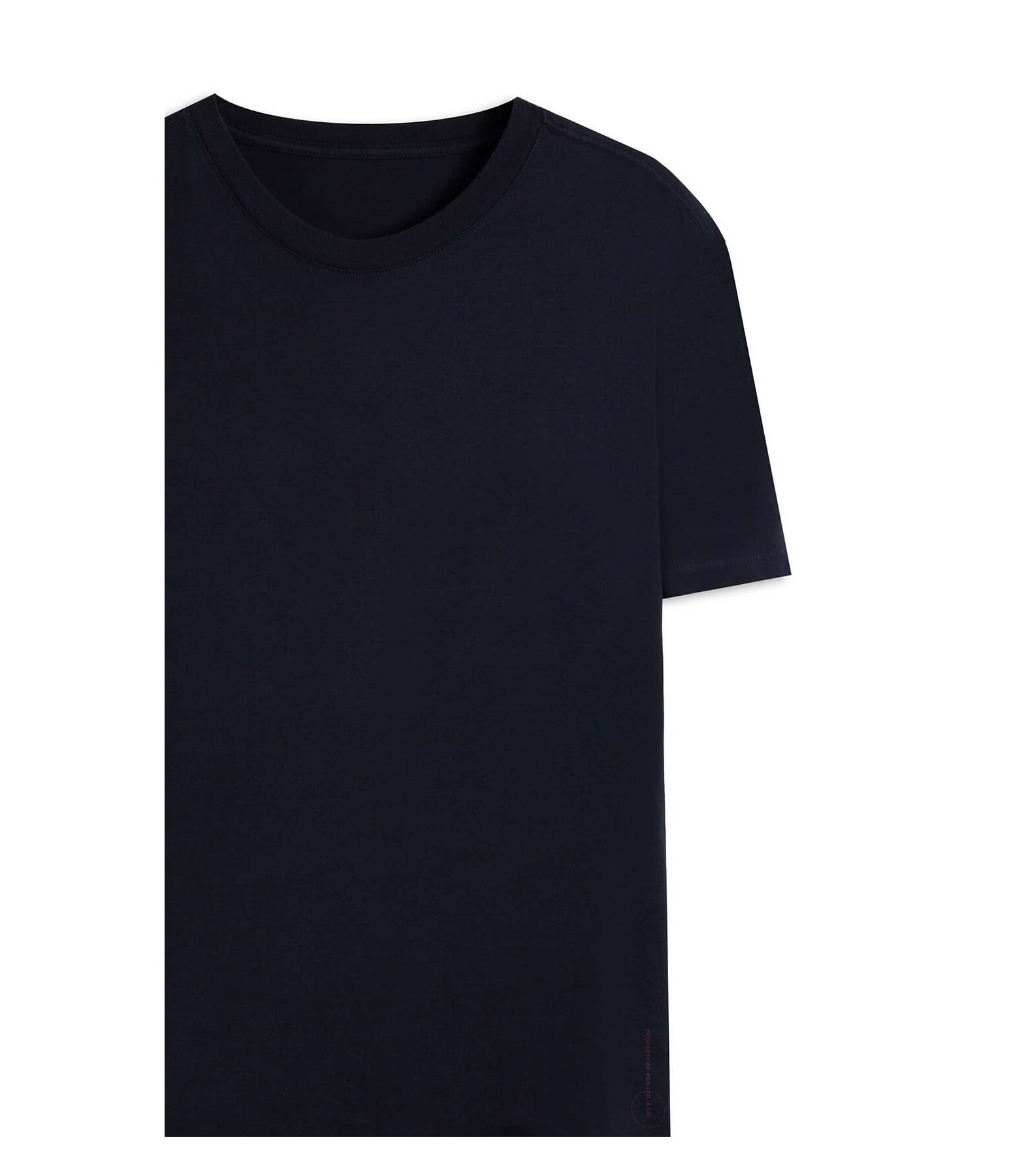 T-Shirt Mm Property Rch Basic Fit Midnight Blue