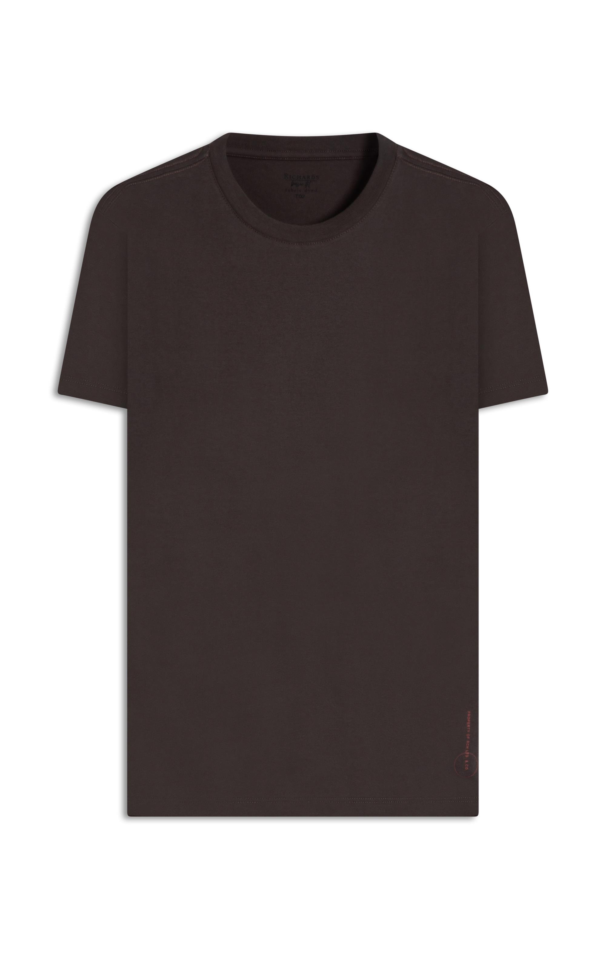 T-Shirt Mm Property Rch Basic Fit Tabaco
