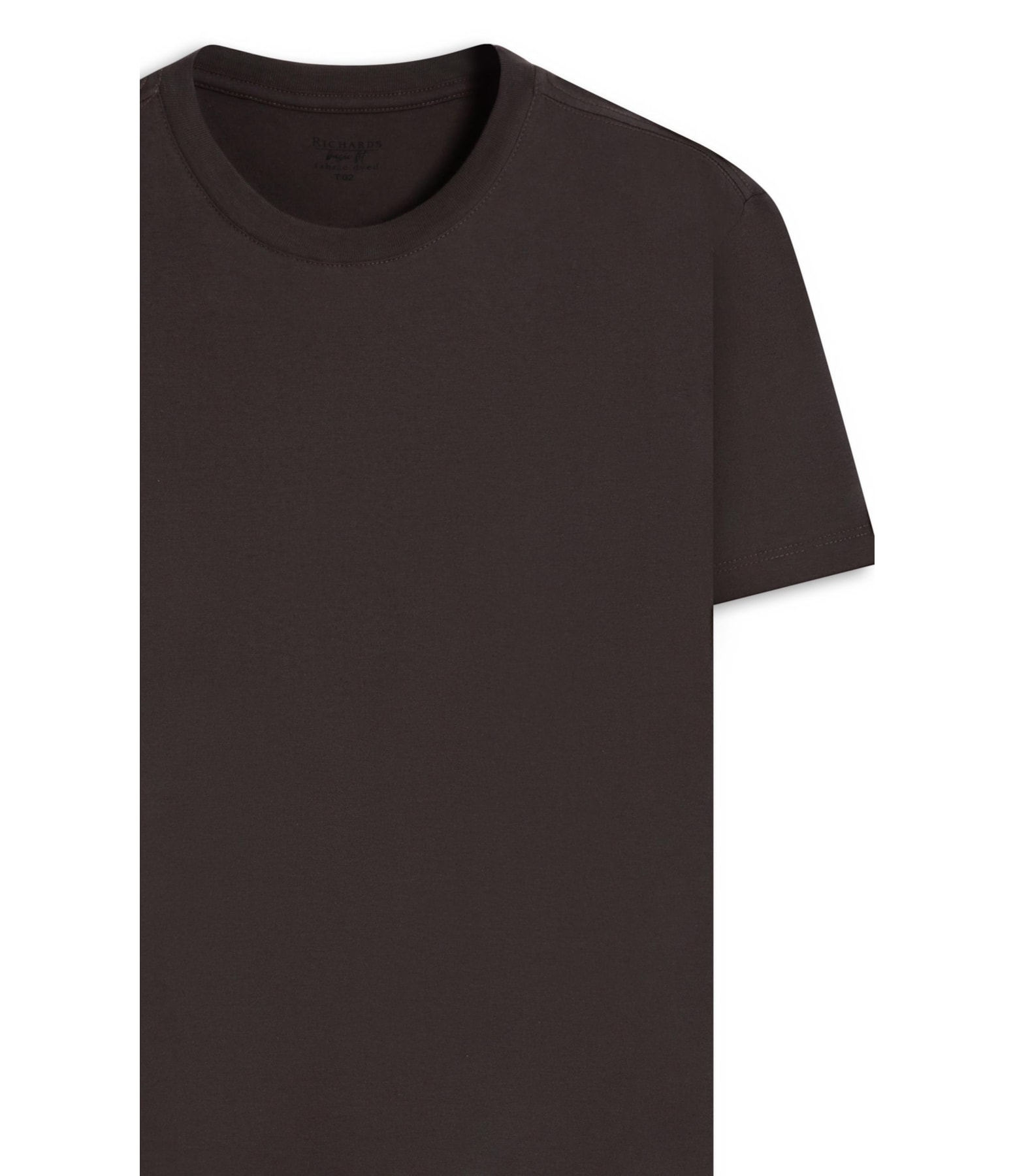 T-Shirt Mm Property Rch Basic Fit Tabaco