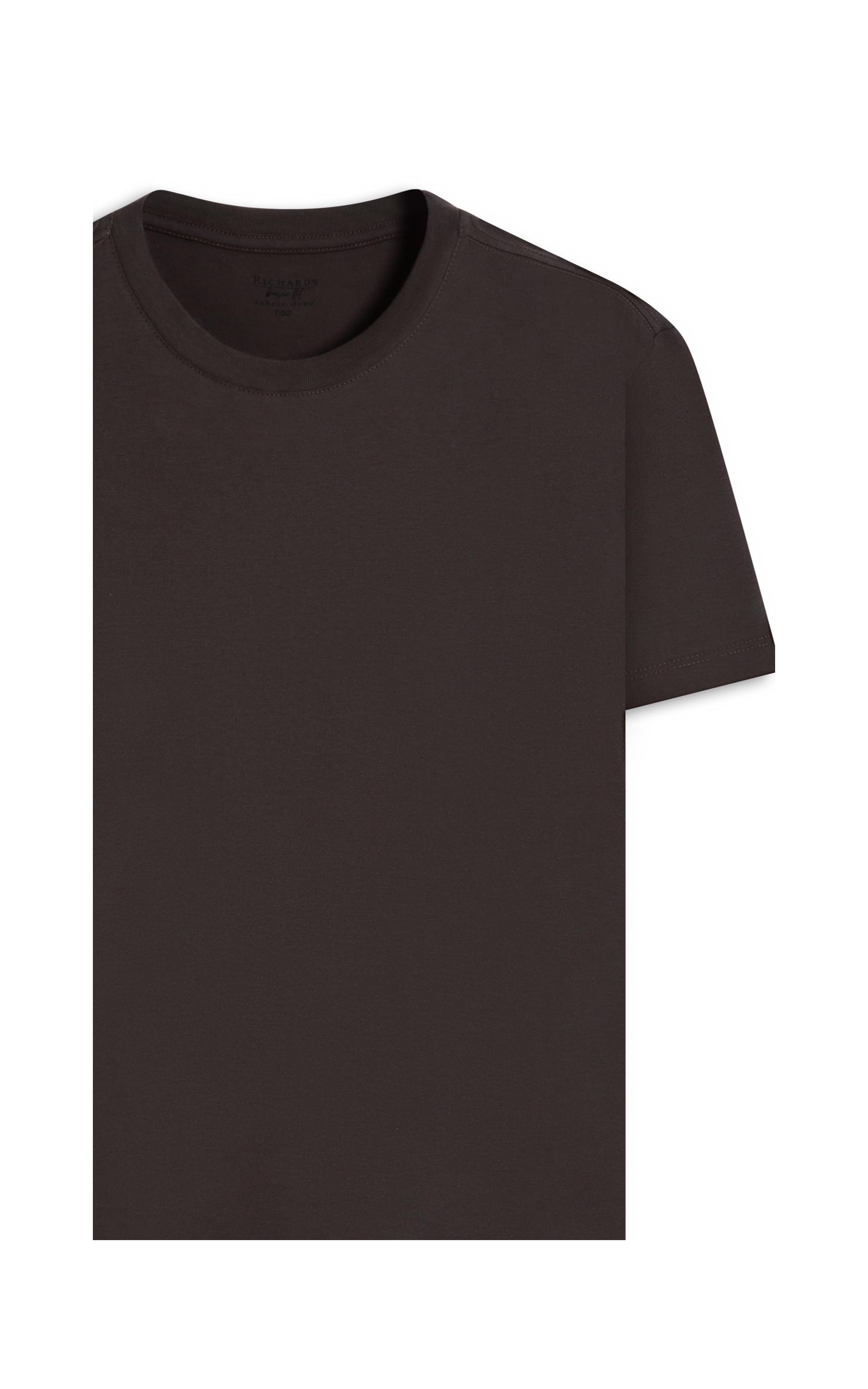 T-Shirt Mm Property Rch Basic Fit Tabaco