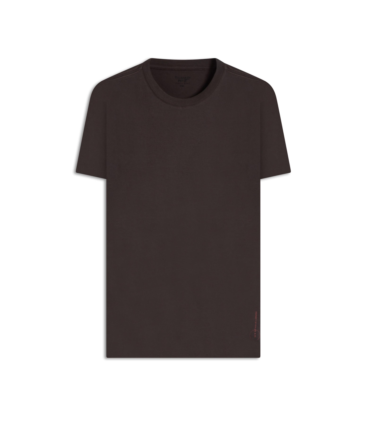 T-Shirt Mm Property Rch Basic Fit Tabaco