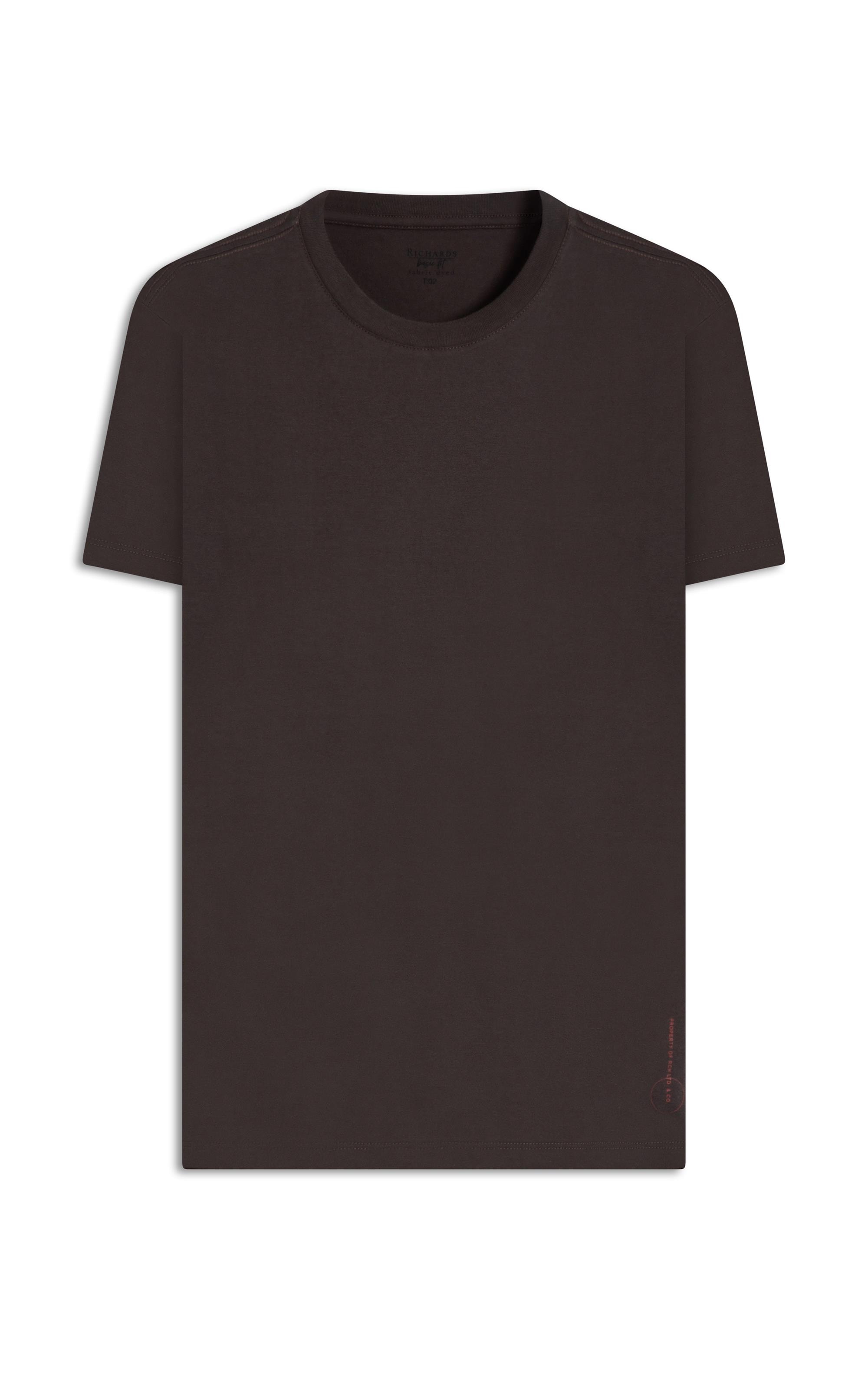 T-Shirt Mm Property Rch Basic Fit Tabaco