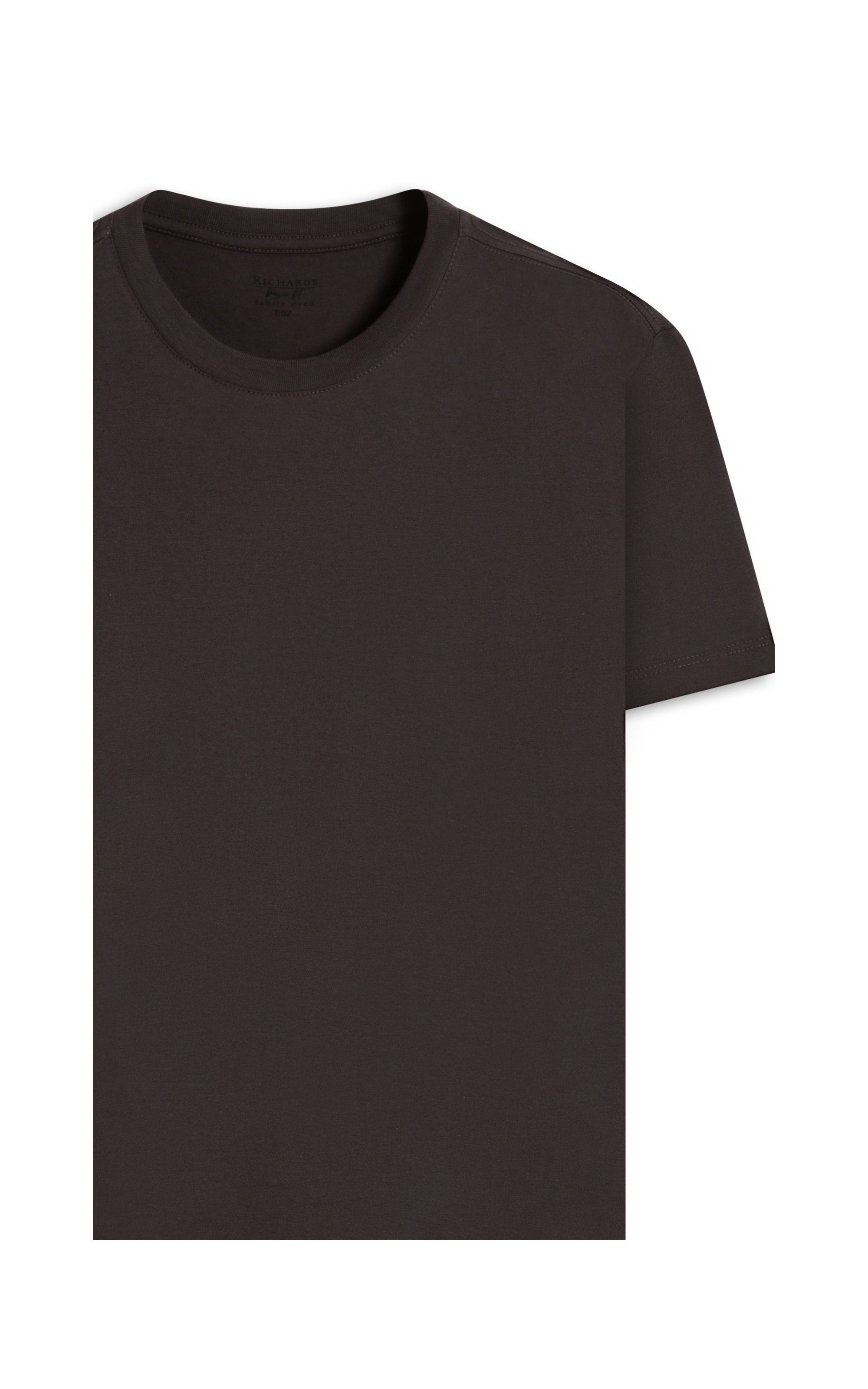 T-Shirt Mm Property Rch Basic Fit Tabaco