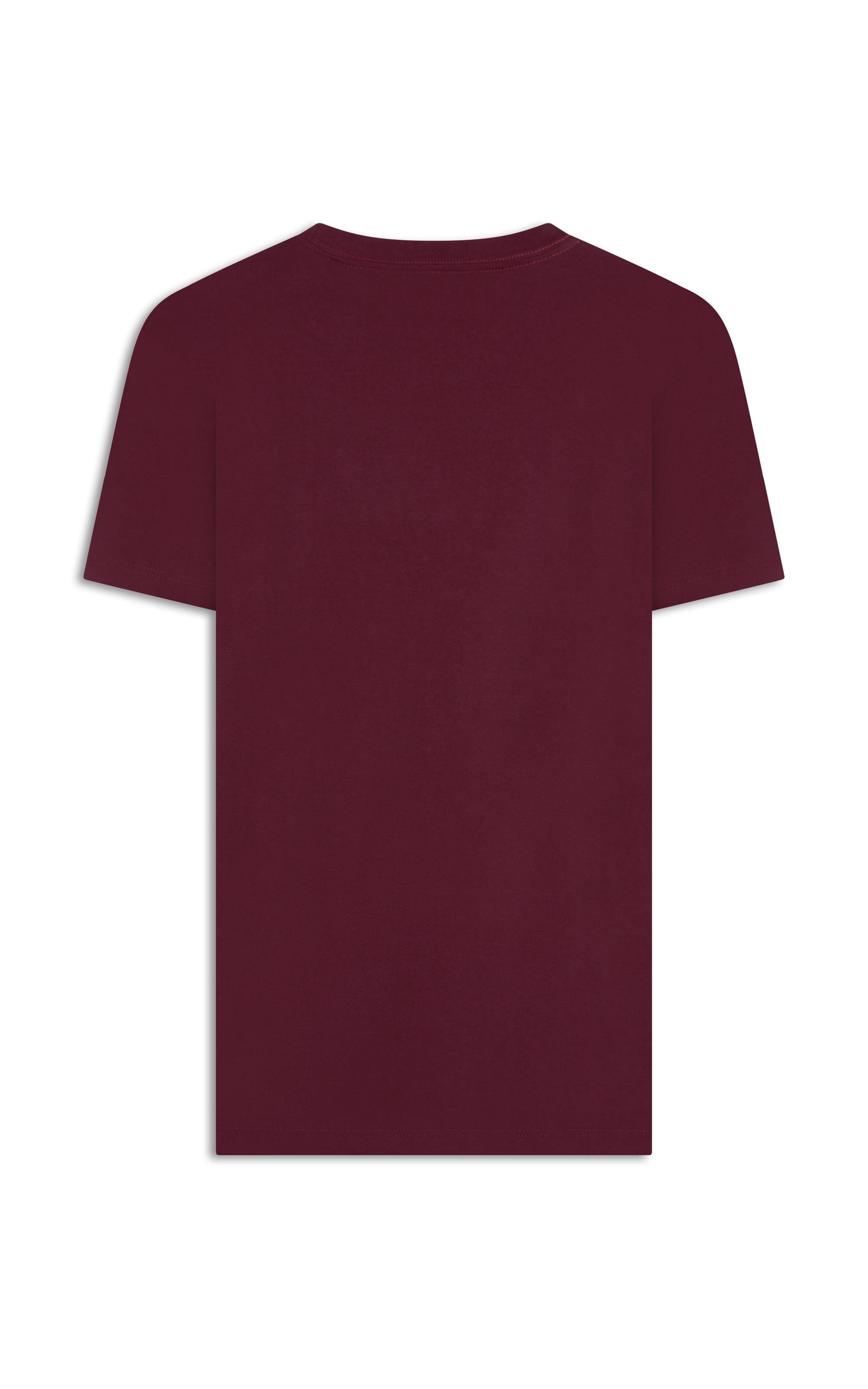 T-Shirt Mm Property Rch Basic Fit Vinho
