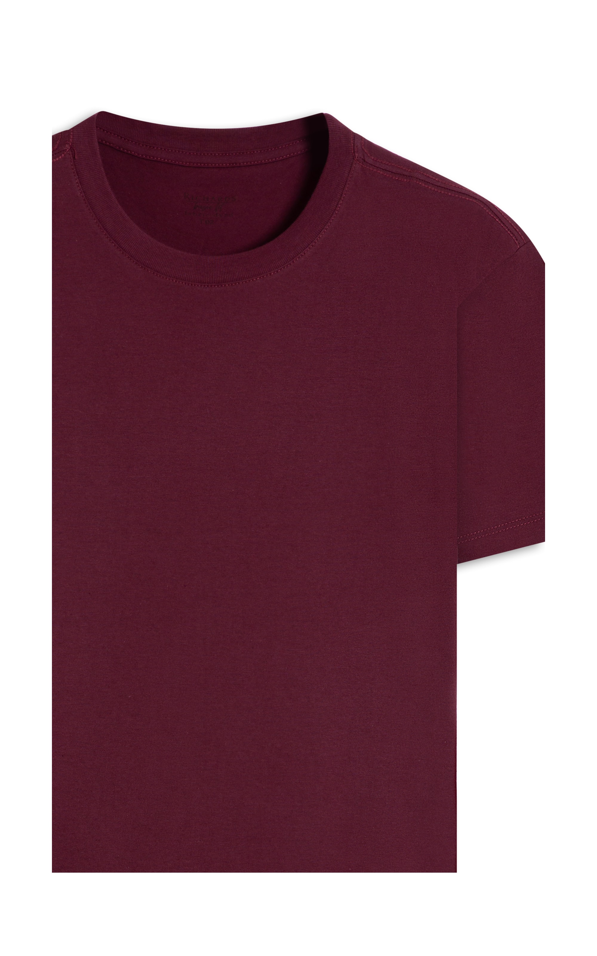 T-Shirt Mm Property Rch Basic Fit Vinho
