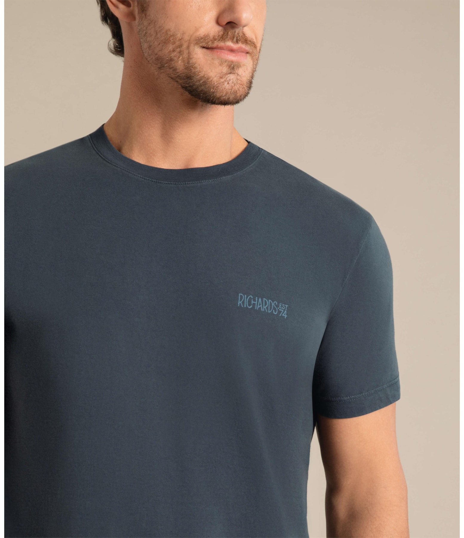 T-Shirt Mm Rch Surf Marinho