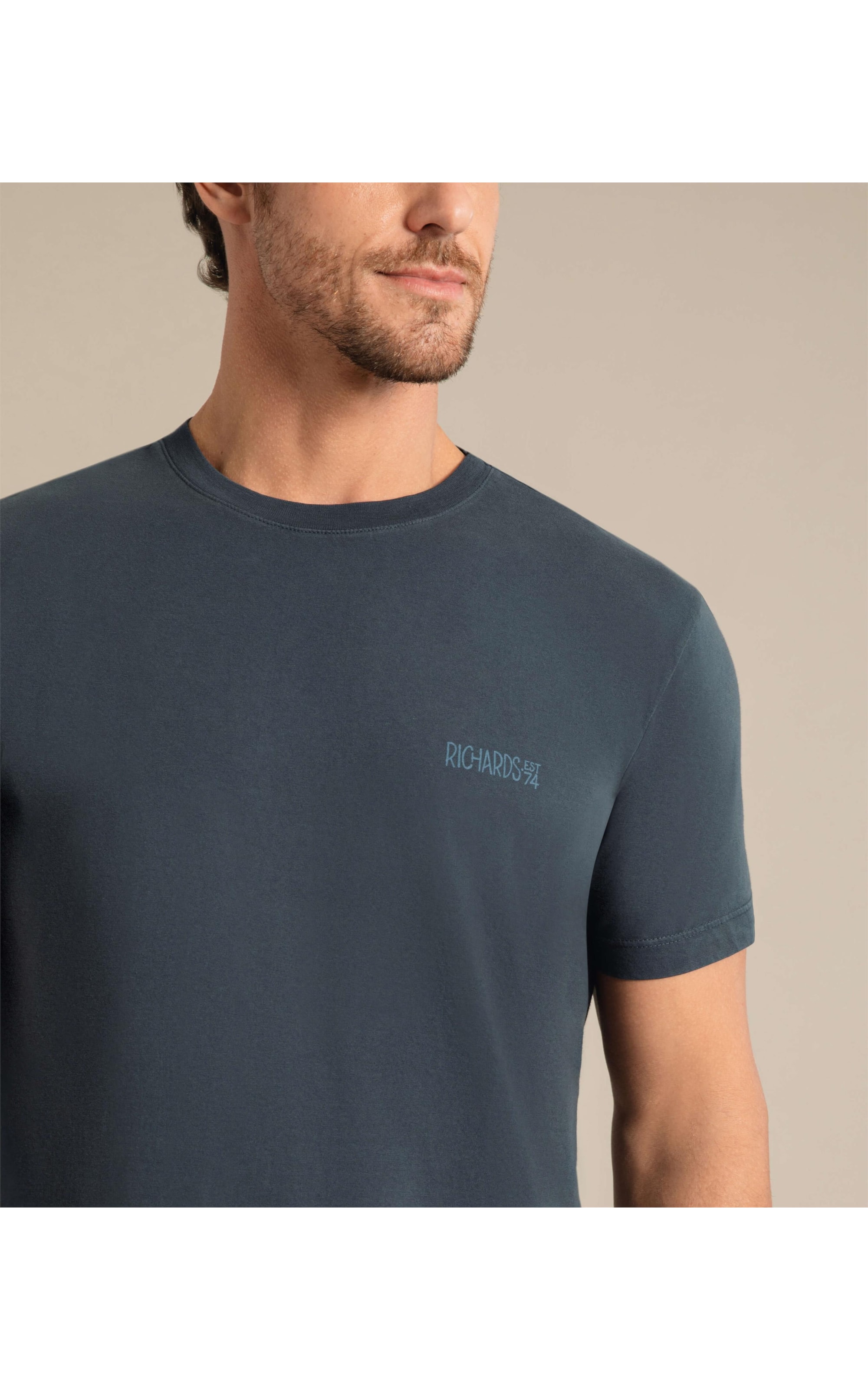 T-Shirt Mm Rch Surf Marinho
