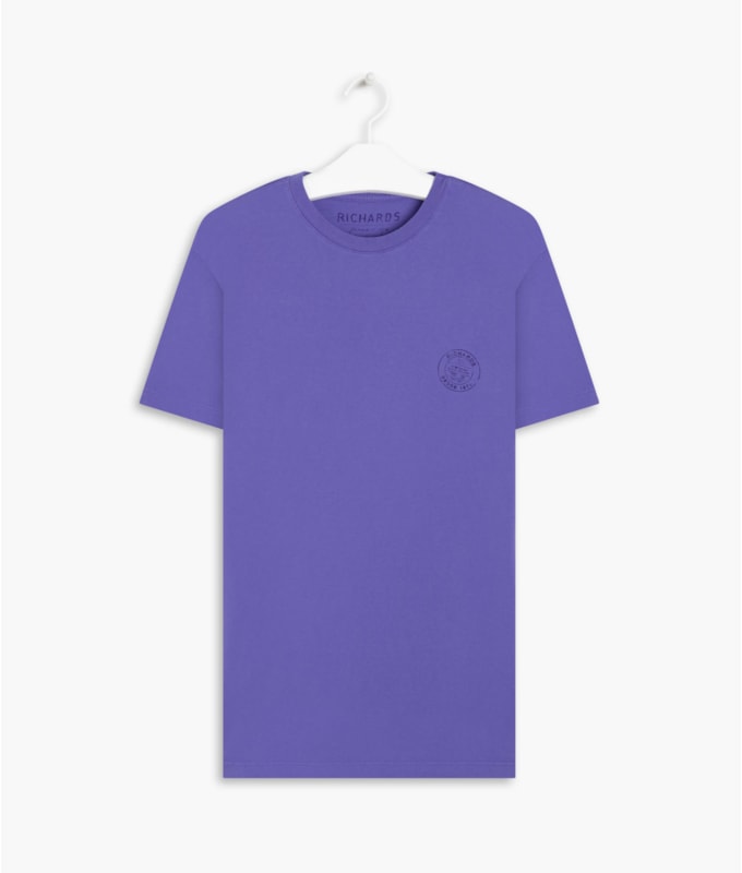 T-Shirt Mm Richards Arraia Azul Bic
