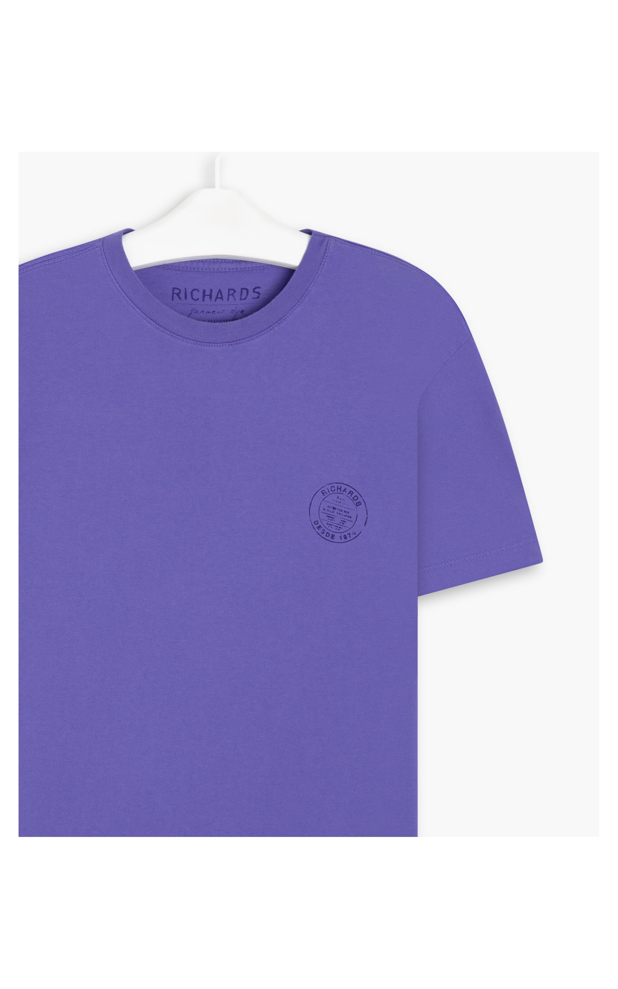 T-Shirt Mm Richards Arraia Azul Bic