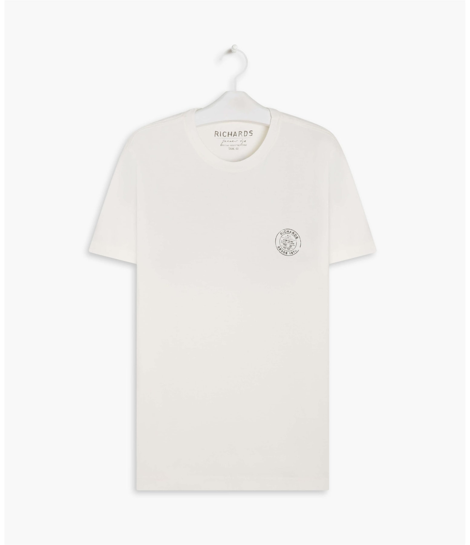 T-Shirt Mm Richards Arraia Off White