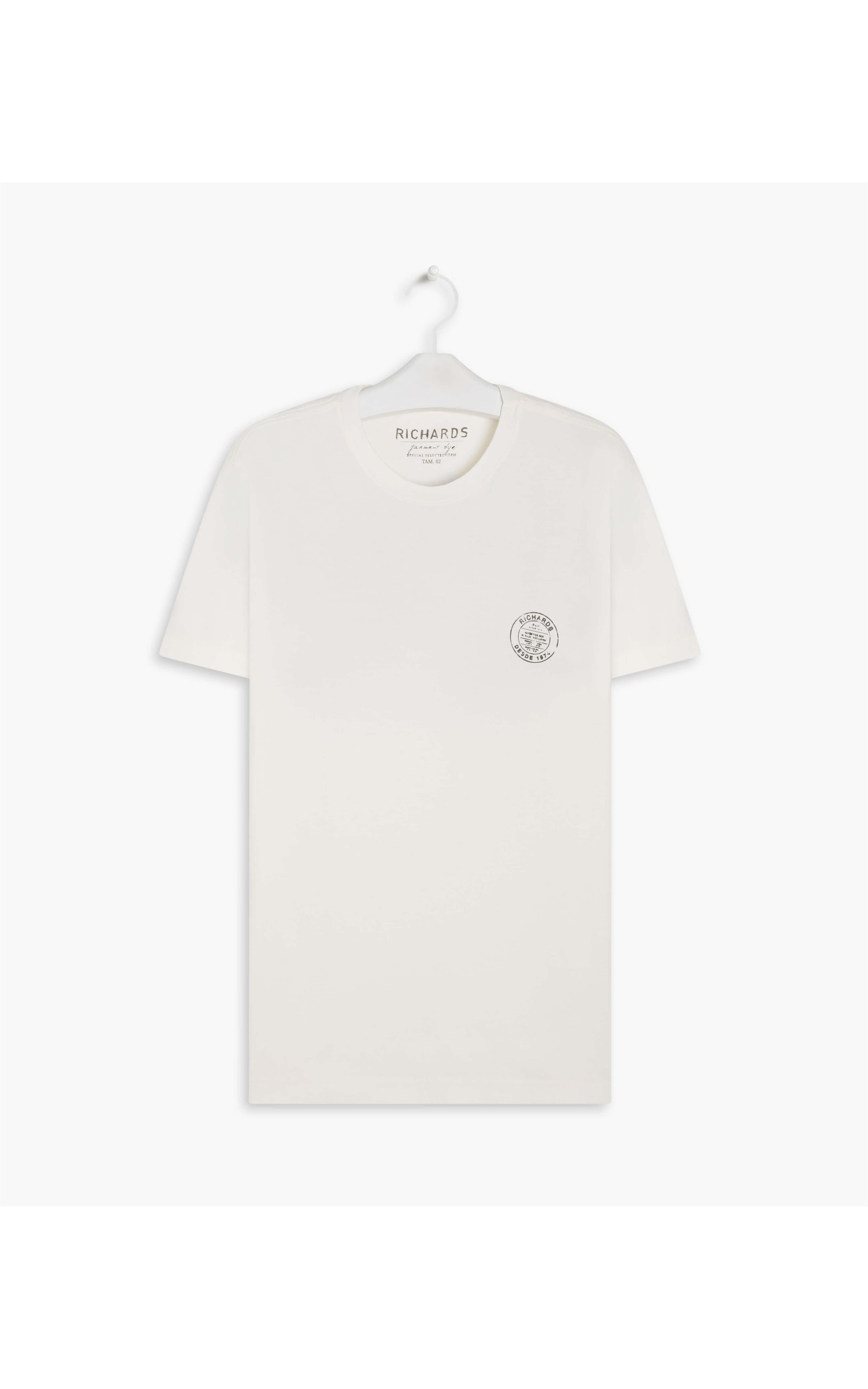 T-Shirt Mm Richards Arraia Off White