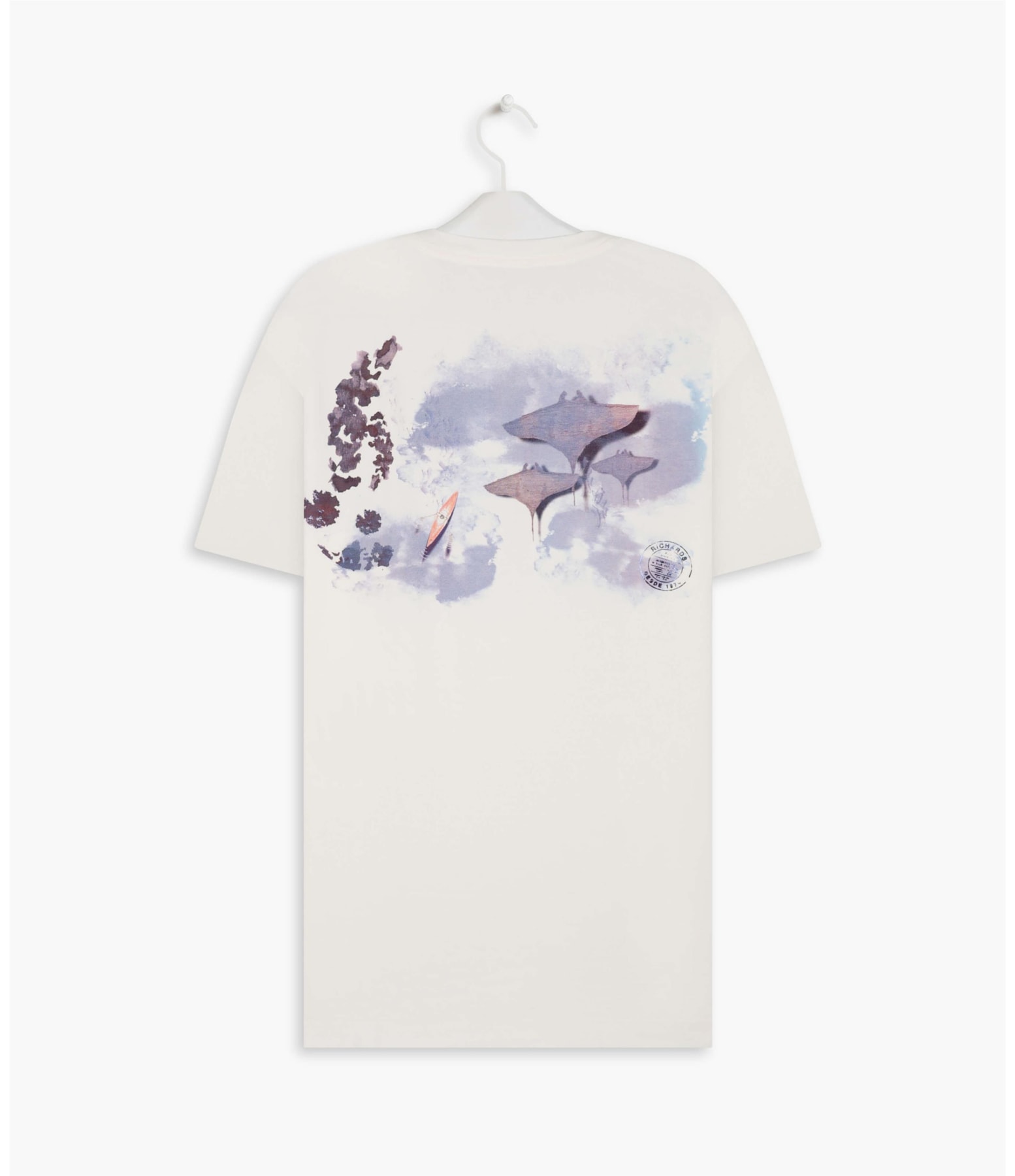T-Shirt Mm Richards Arraia Off White