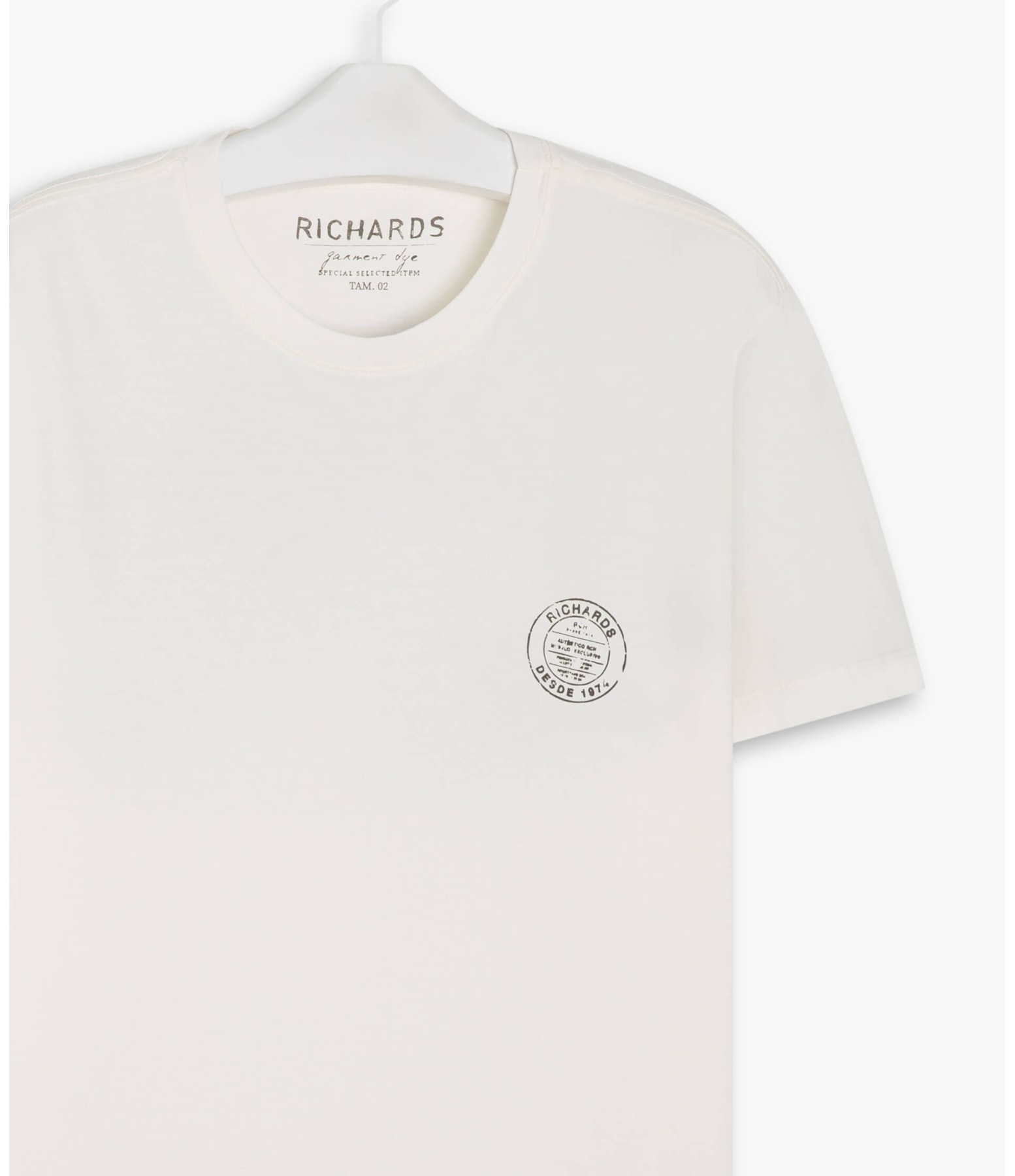 T-Shirt Mm Richards Arraia Off White