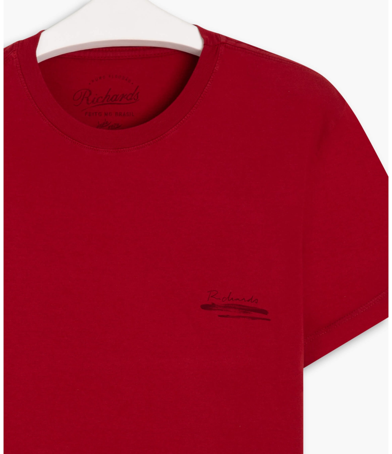 T-Shirt Mm Richards Lizard Mc Vinho