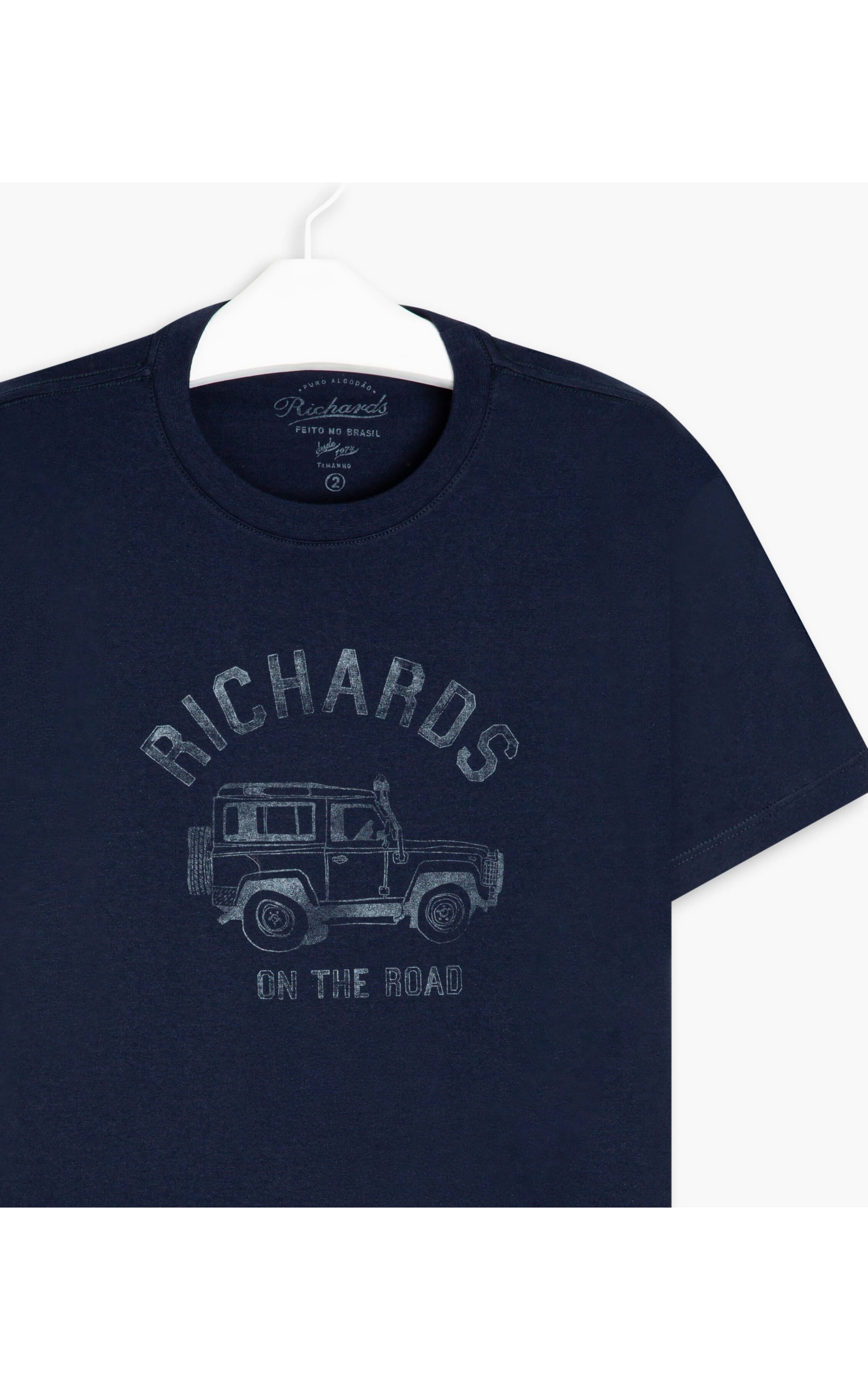 T-Shirt Mm Richards On The Road Dark Navy