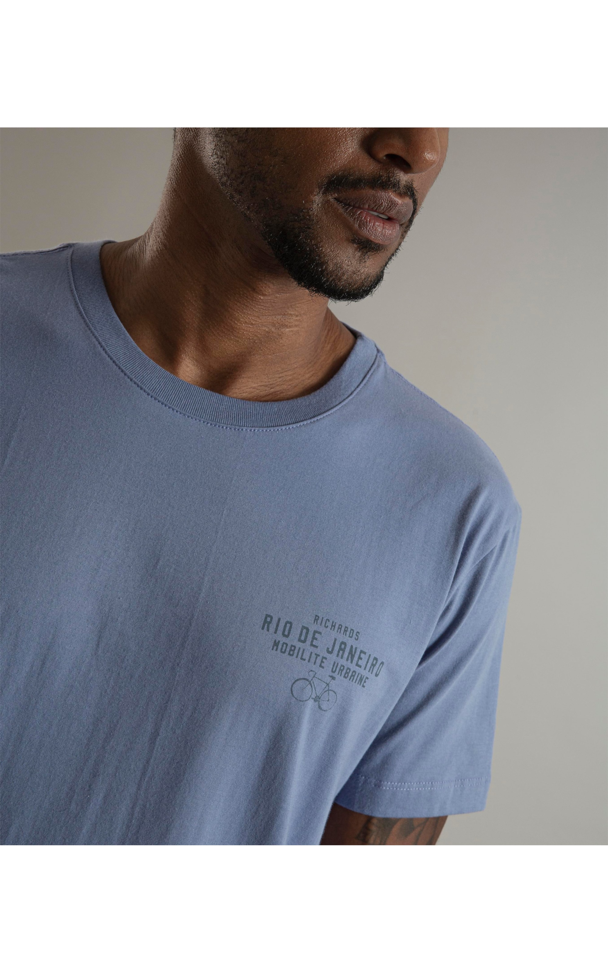 T-Shirt Mm Rj Mobilite Mc Azul Pervante