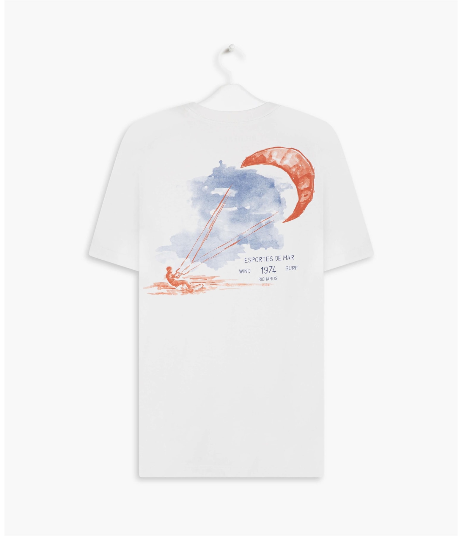 T-Shirt Mm Sailing Winds Mc Prata